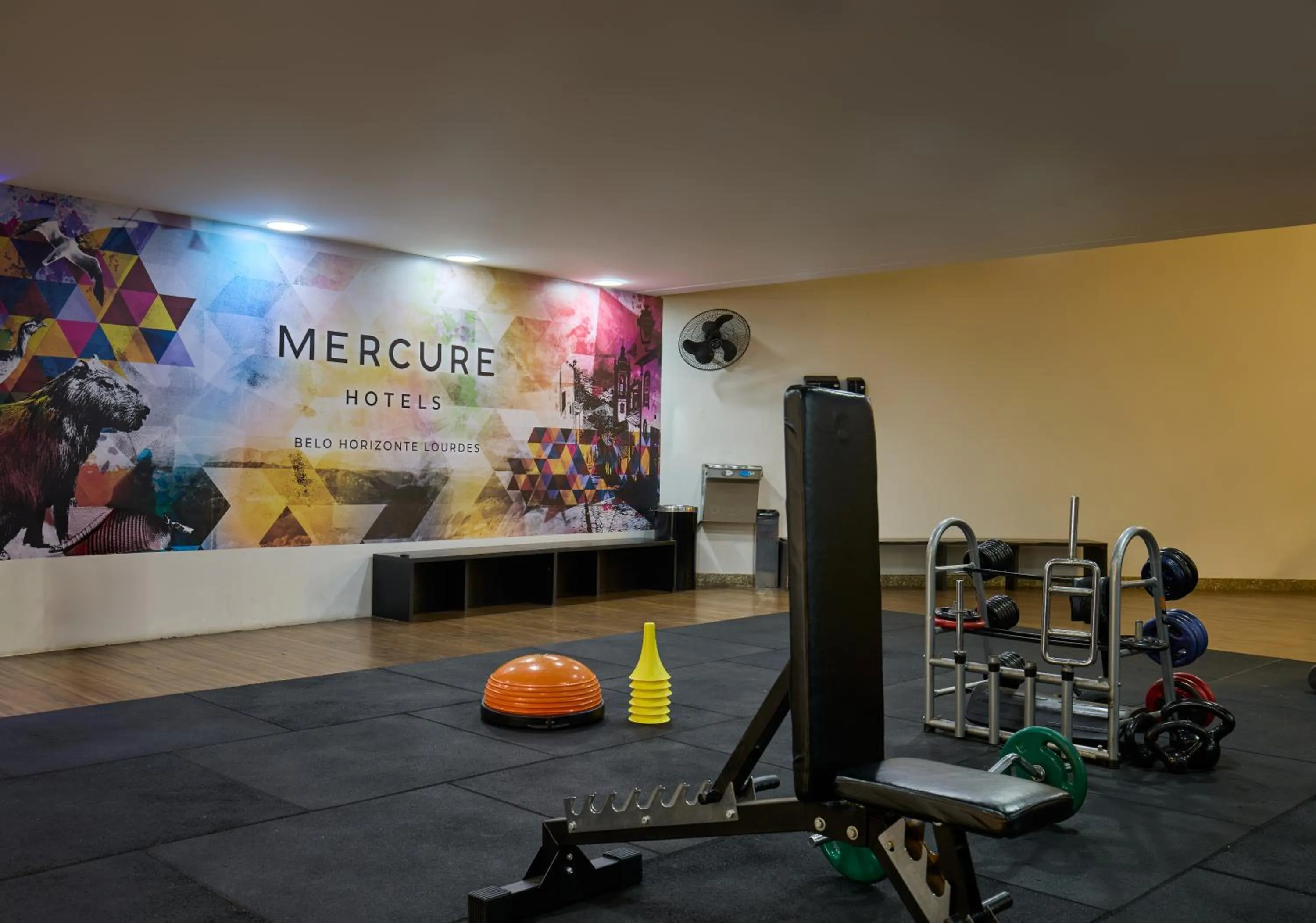 Fitness centre/facilities in Mercure Belo Horizonte Lourdes