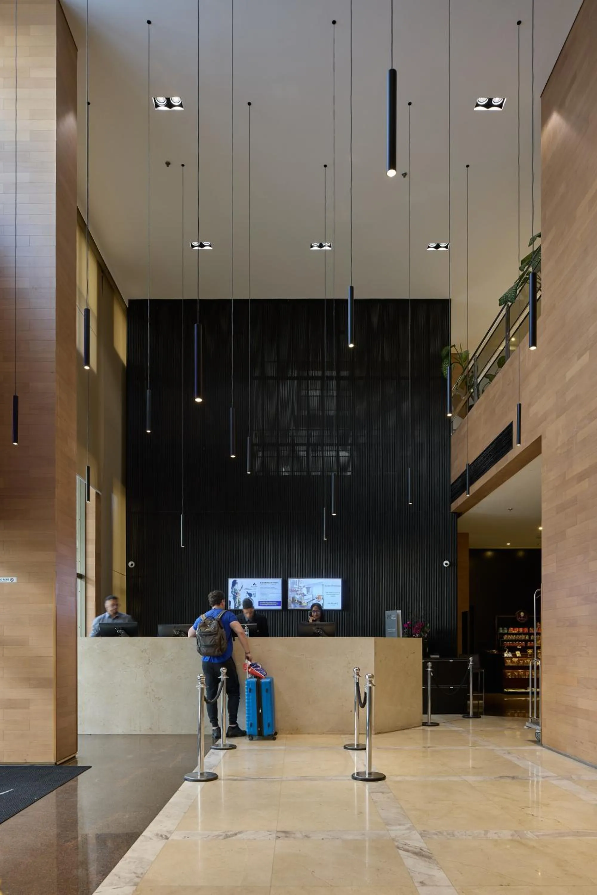 Lobby or reception in Mercure Belo Horizonte Lourdes