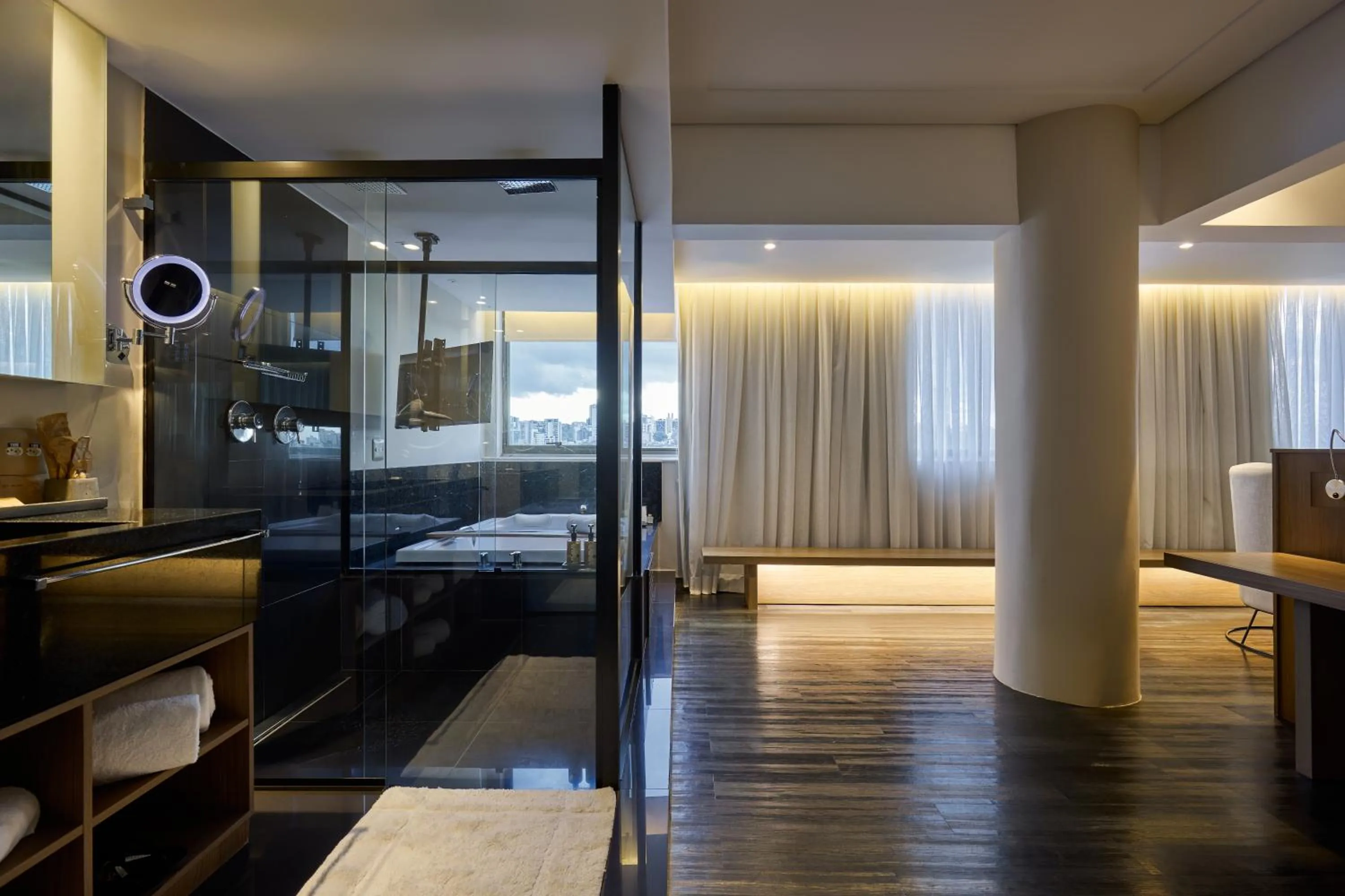 Hot Tub, Bed in Mercure Belo Horizonte Lourdes