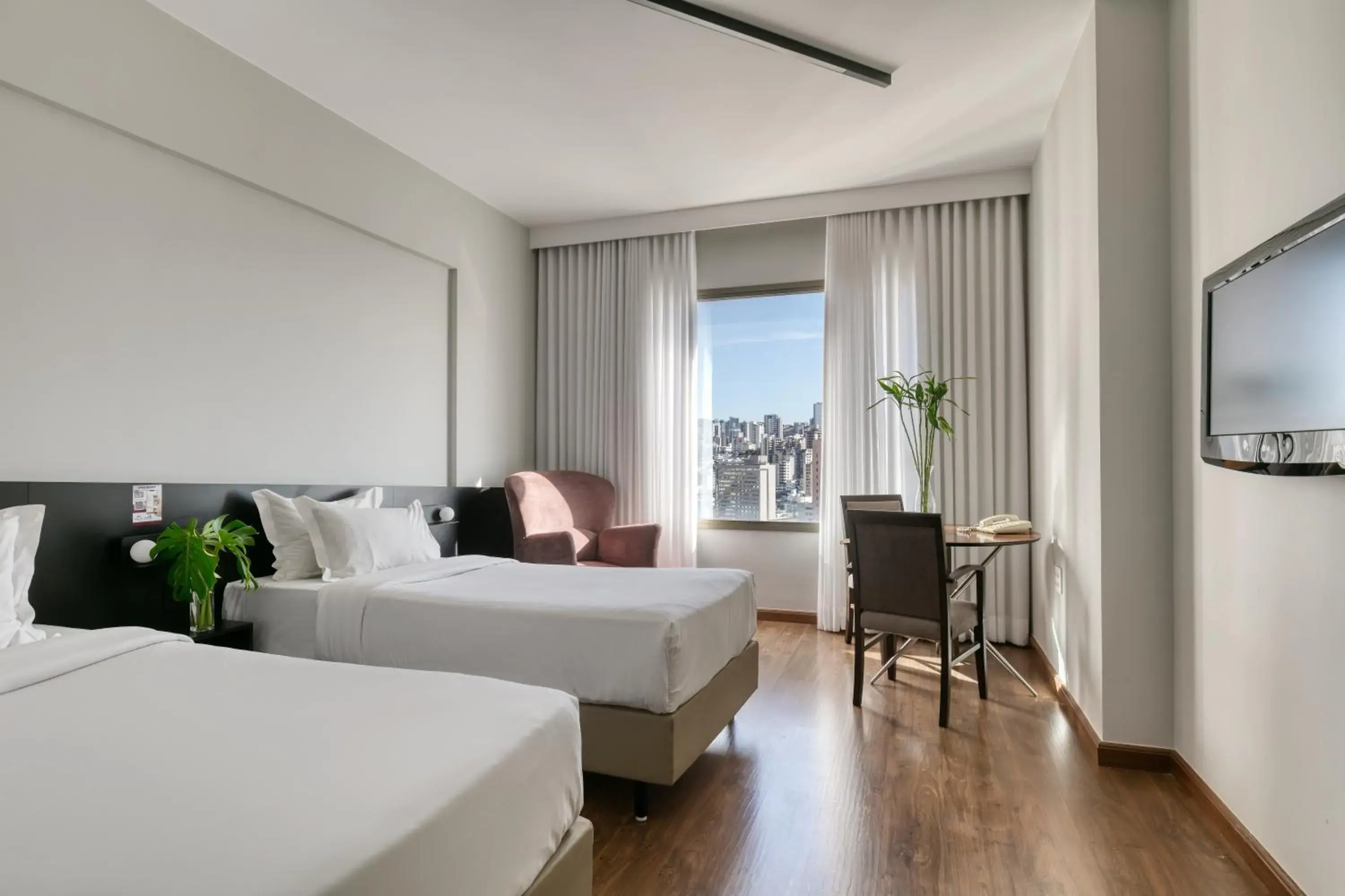 Bed in Mercure Belo Horizonte Lourdes Bed in Mercure Belo Horizonte Lourdes