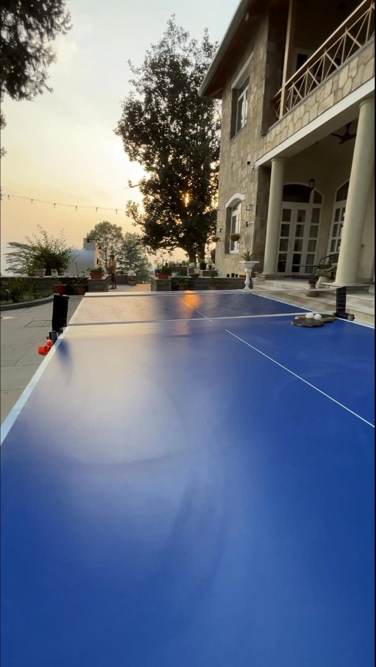 Table tennis in The Magnolia Lodge