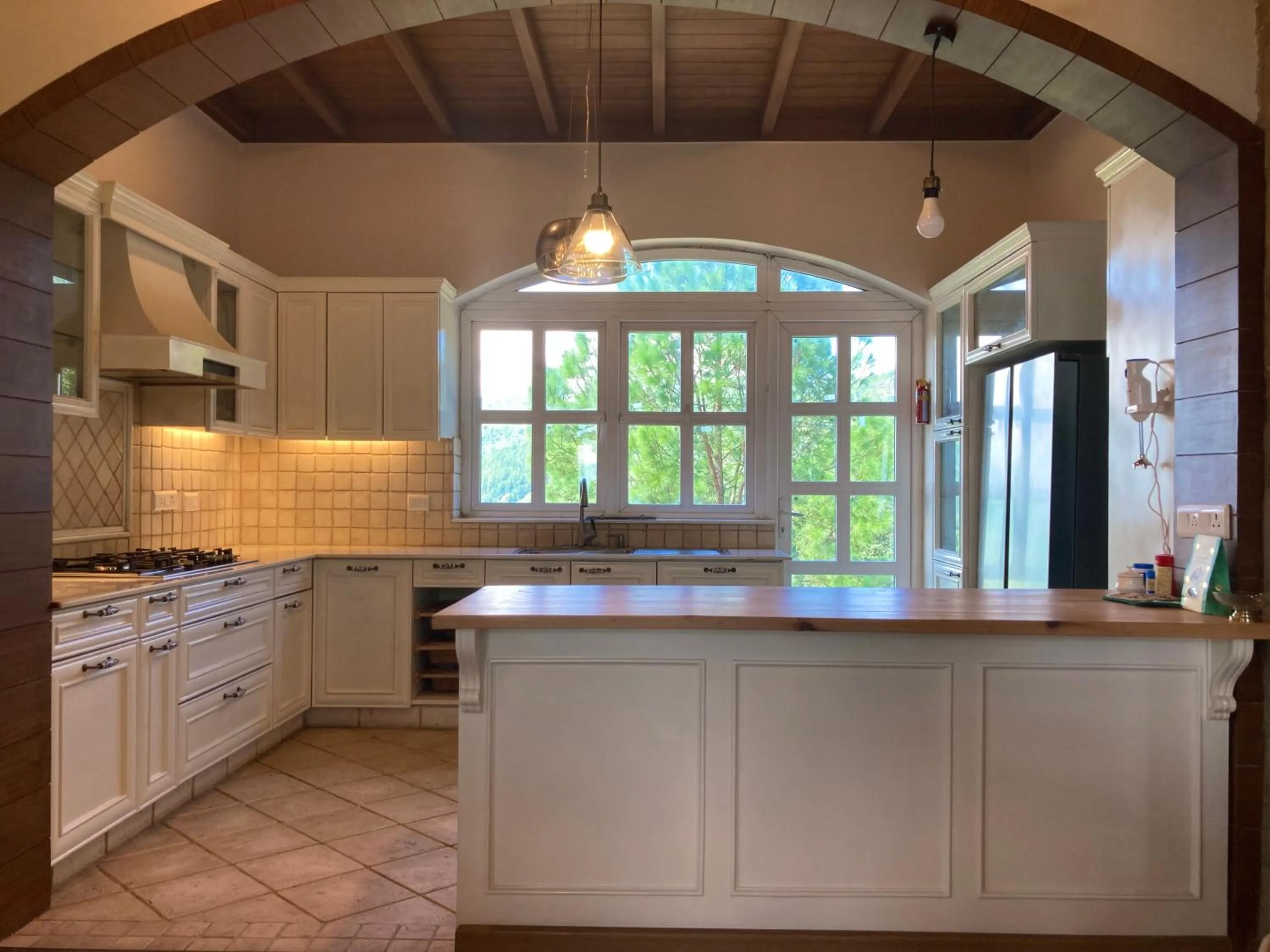 Kitchen or kitchenette in The Magnolia Lodge