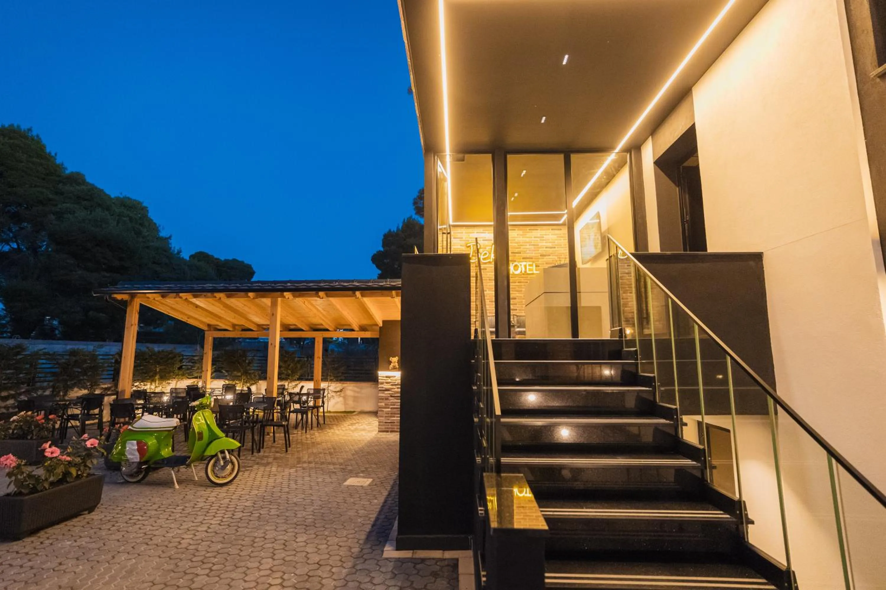 Property building in Hotel Beke