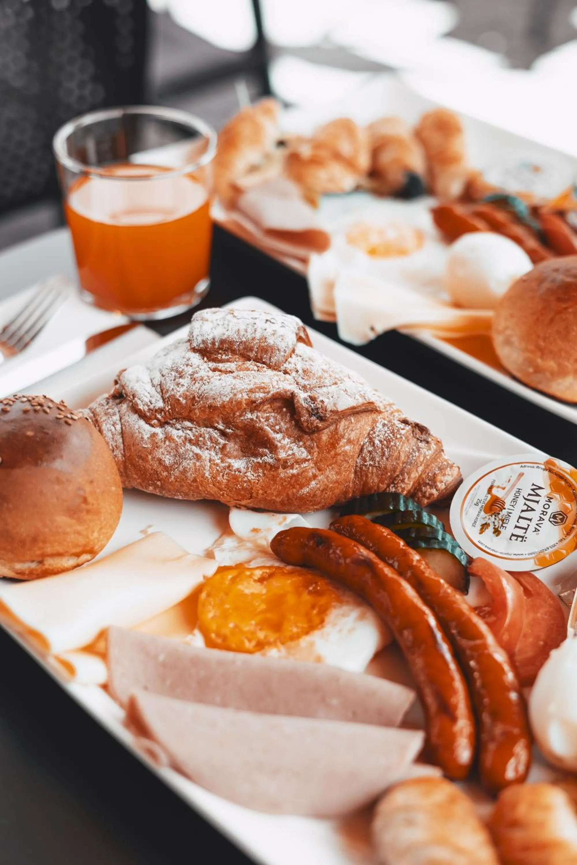 Italian breakfast in Hotel Beke