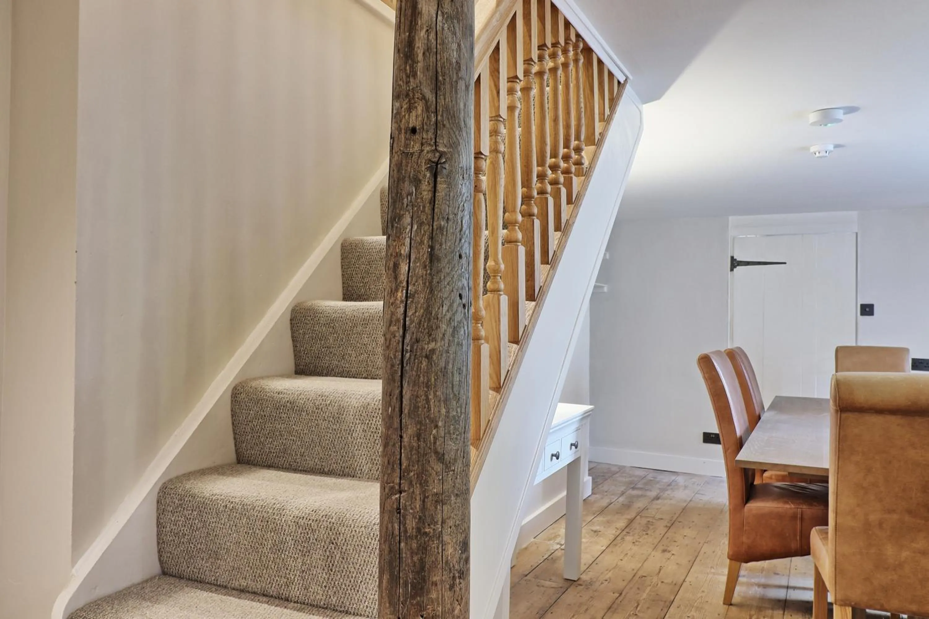 Seating area in Ranfield's Brasserie Hotel Rooms