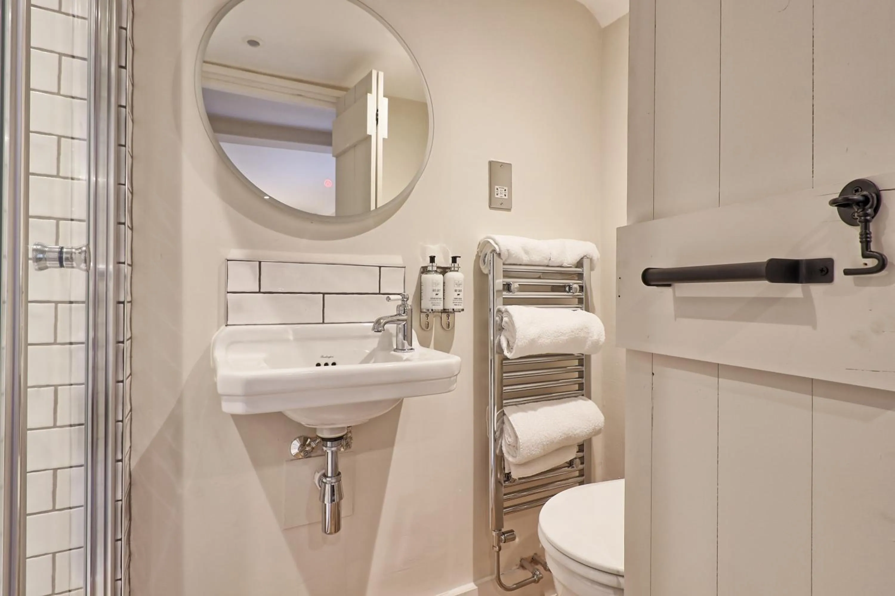 towels in Ranfield's Brasserie Hotel Rooms