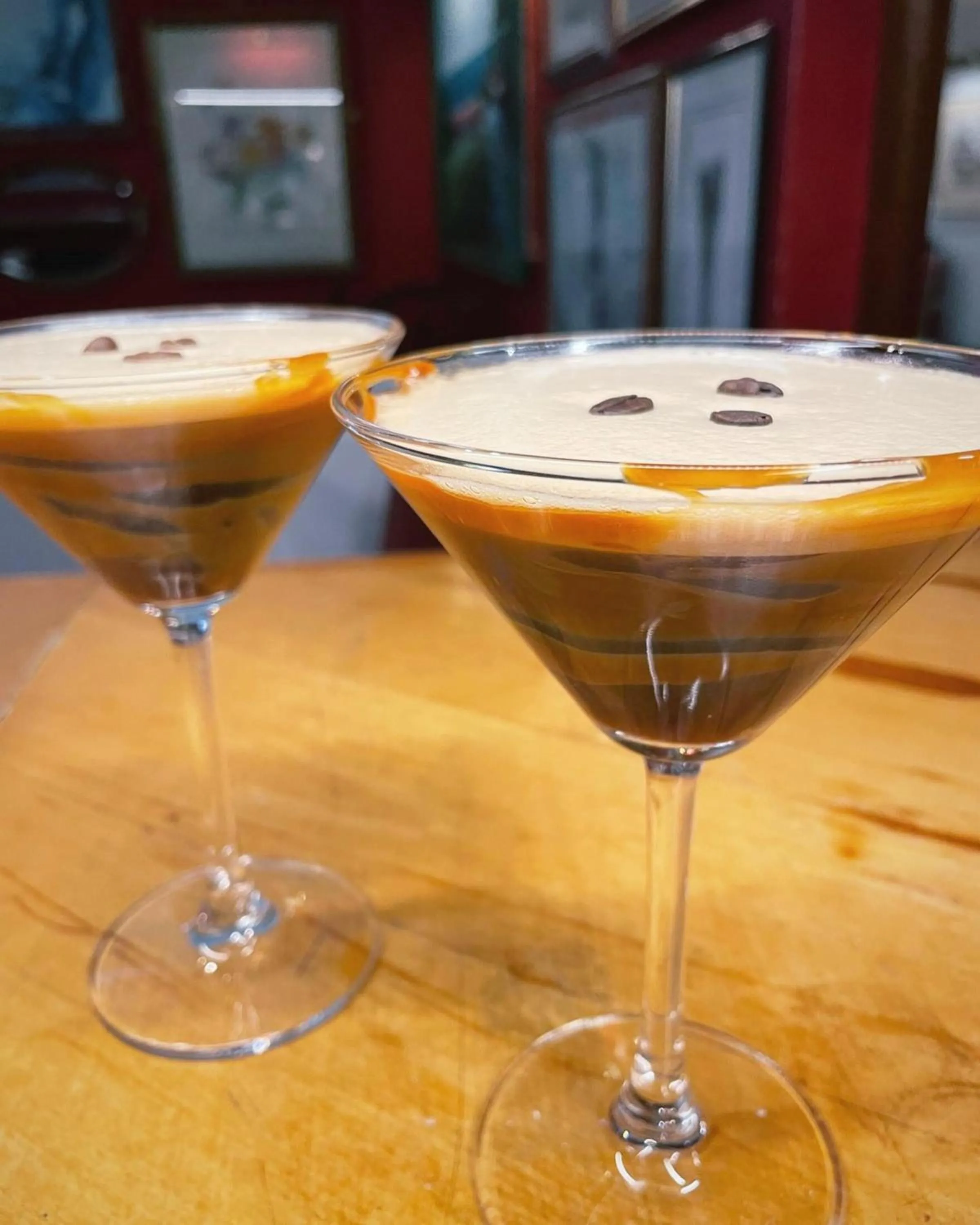 Drinks in Ranfield's Brasserie Hotel Rooms