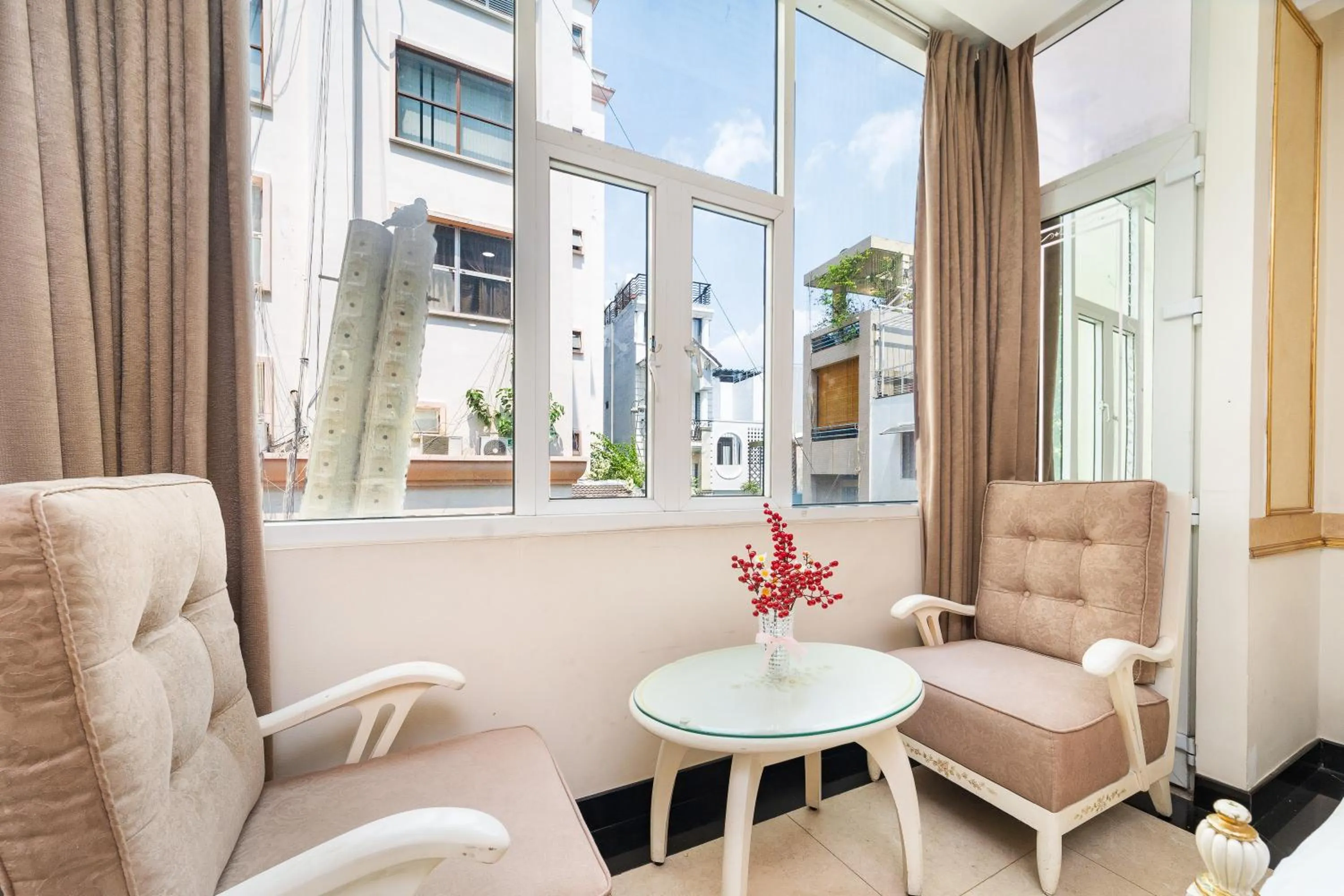 Seating area in Nicecy Hotel - Apartment Sai Gon City