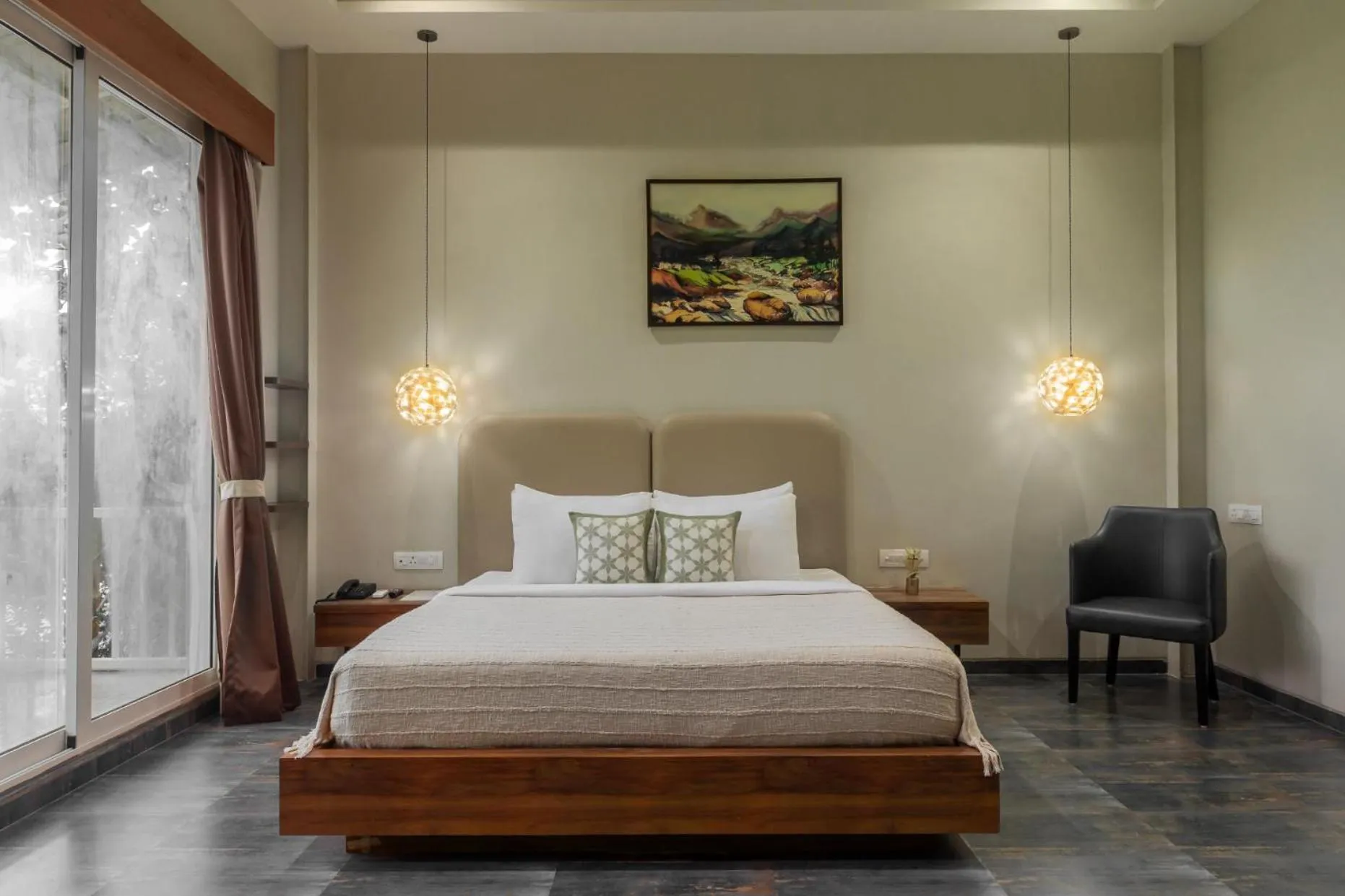 Bed in River Estates Resort, Restaurant & Spa by Vibescapes