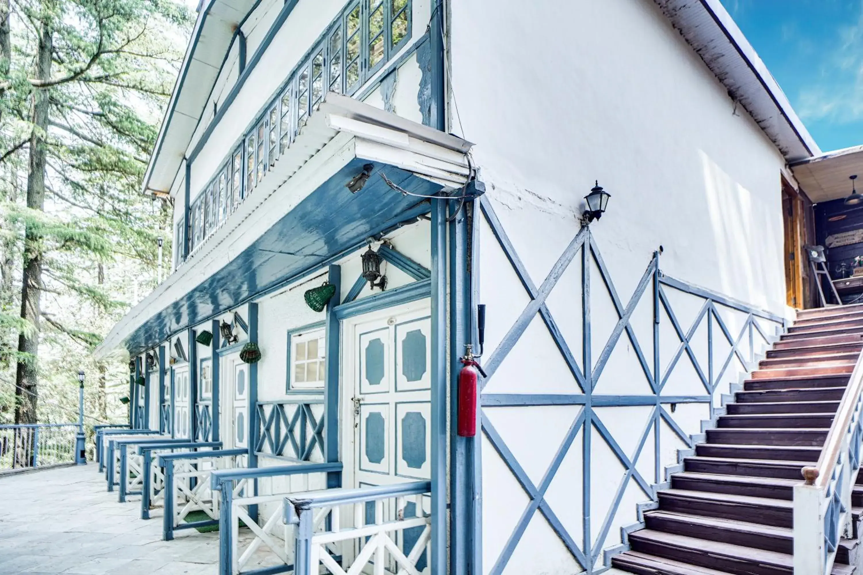 Double Room with Balcony (3 Adults) - single occupancy in Shimla British Resort Double Room with Balcony (3 Adults) - single occupancy in Shimla British Resort