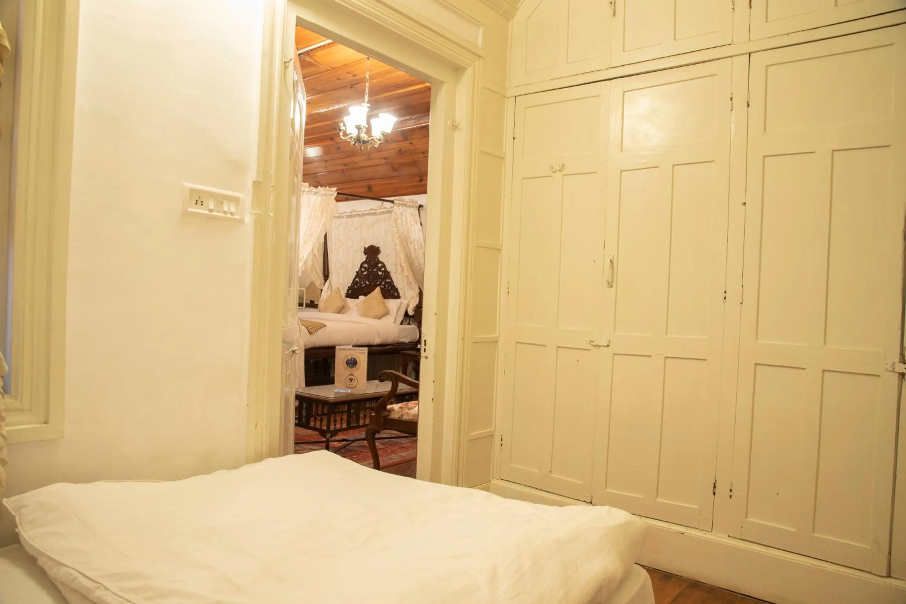 Bed in Shimla British Resort