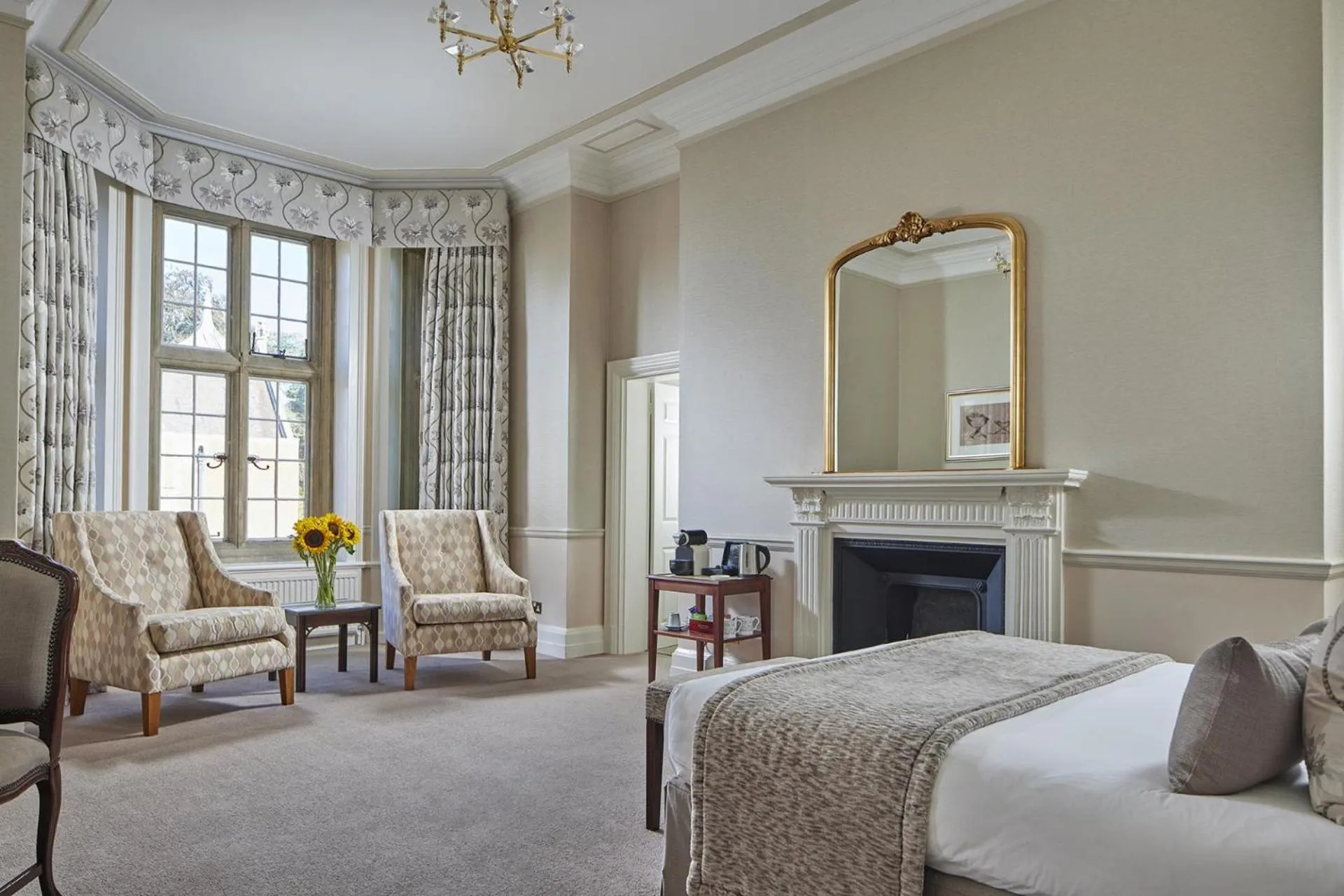 Bedroom in Tylney Hall Hotel