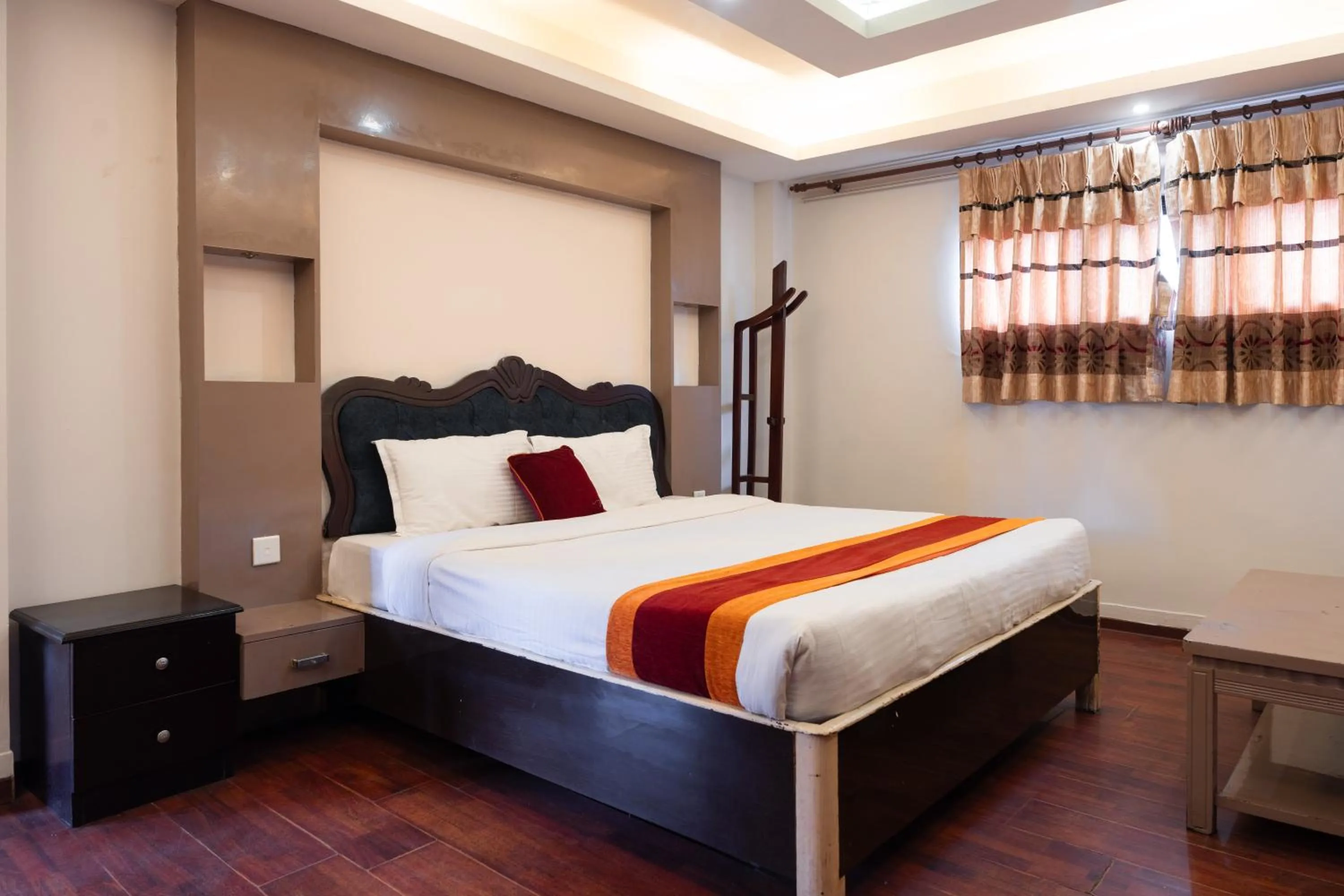 Bedroom, Bed in Hotel Kathmandu square
