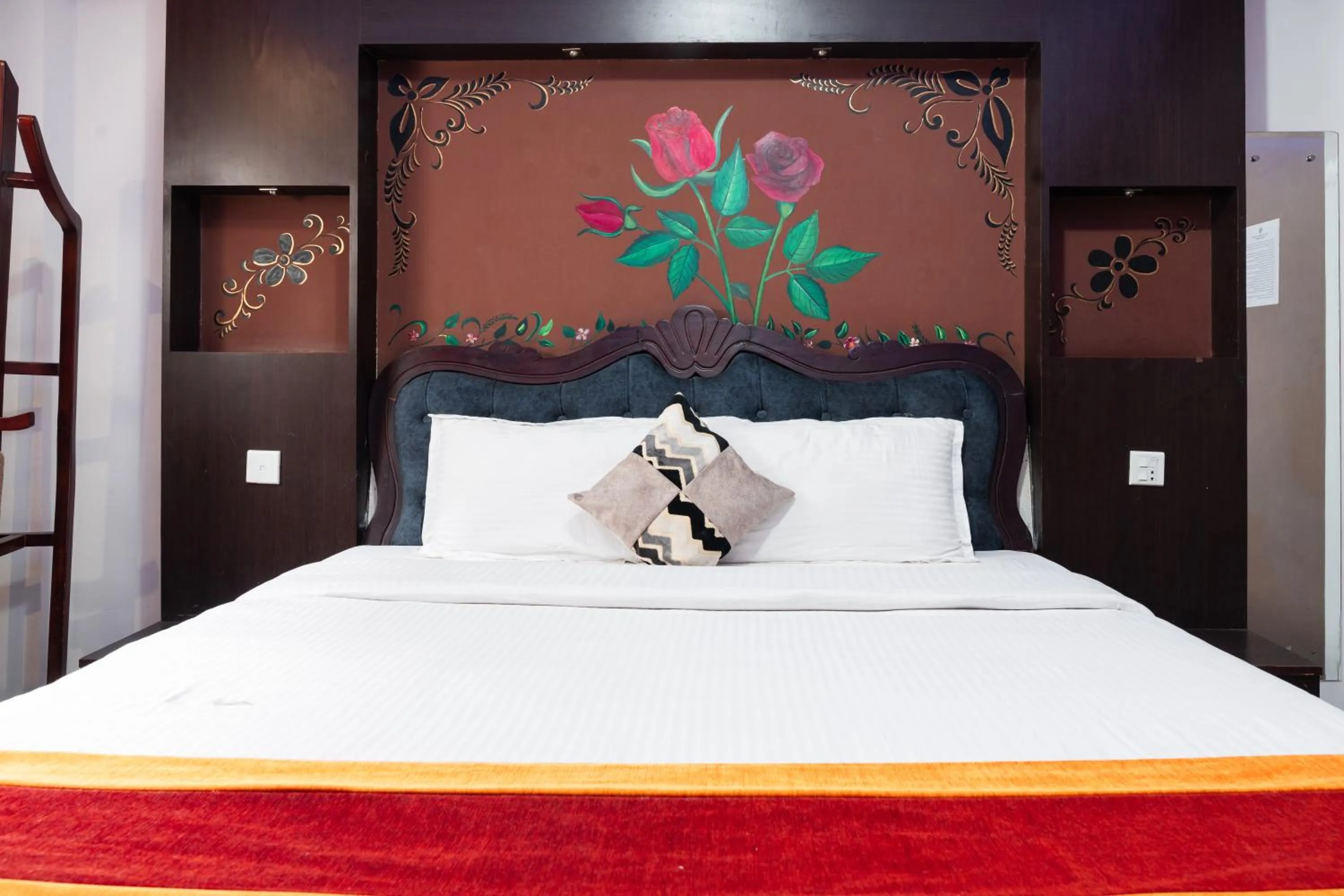 Bedroom, Bed in Hotel Kathmandu square