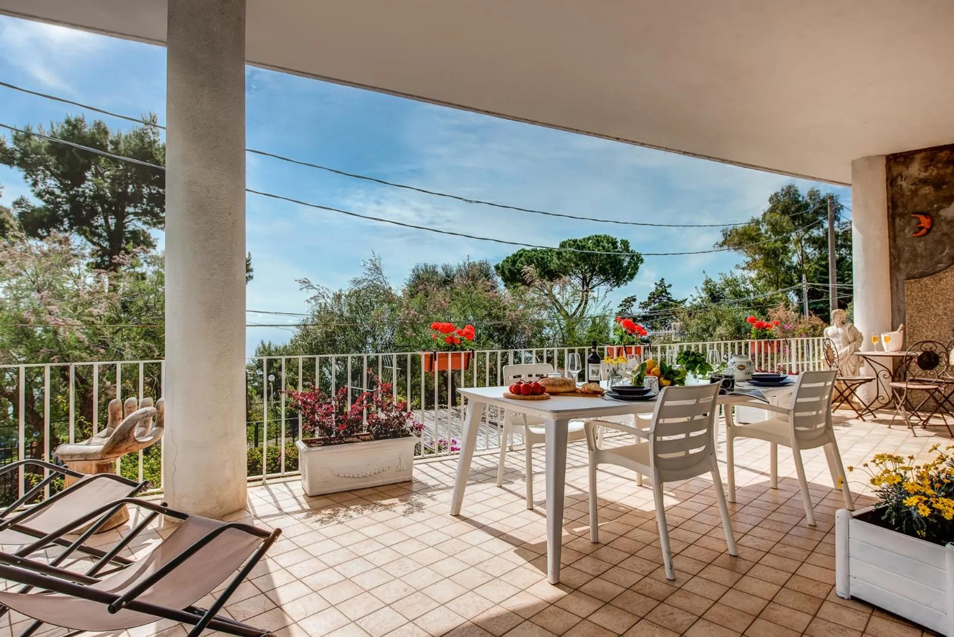 Patio in Rooftop Nerano - Amazing Sea View