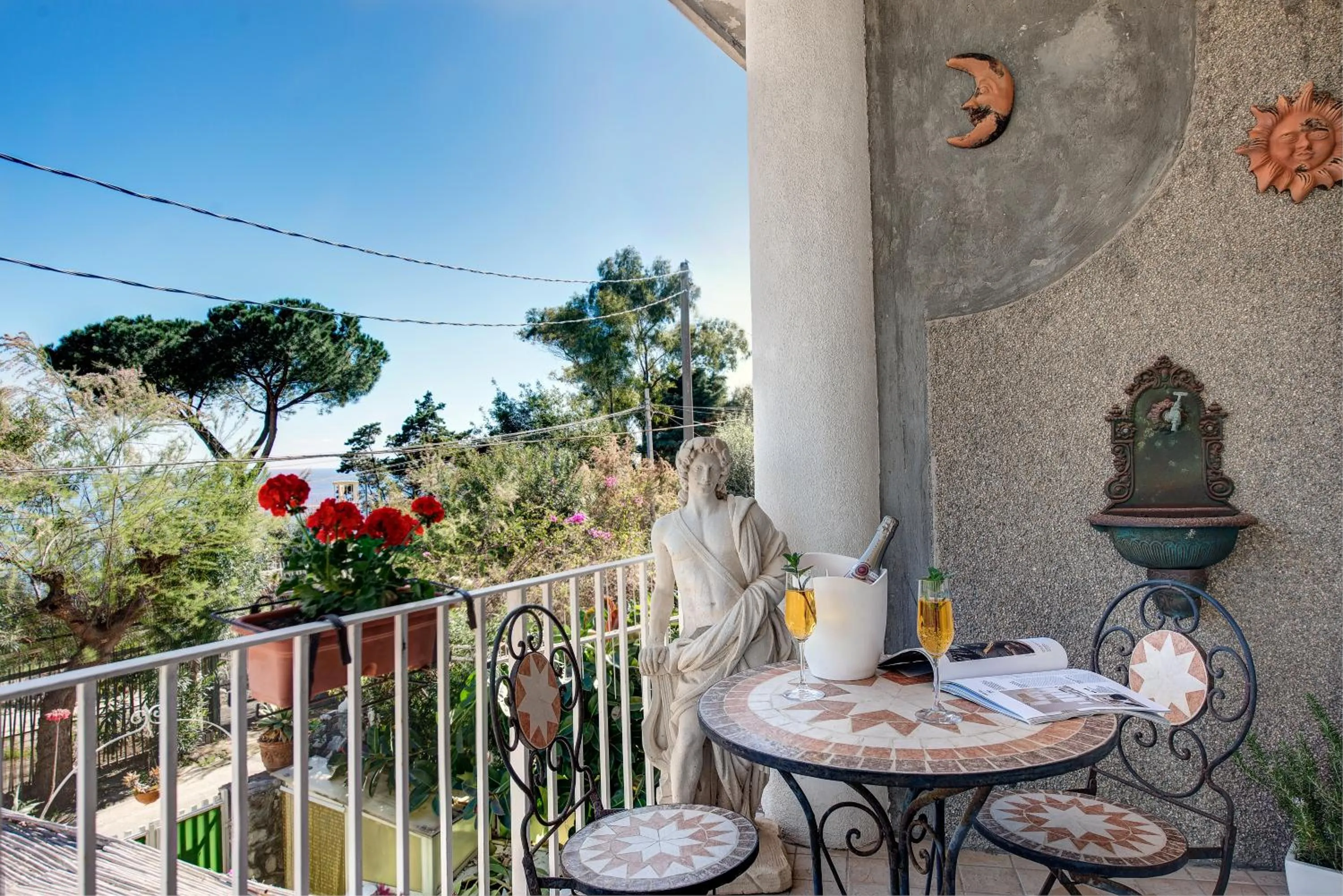 Balcony/Terrace in Rooftop Nerano - Amazing Sea View