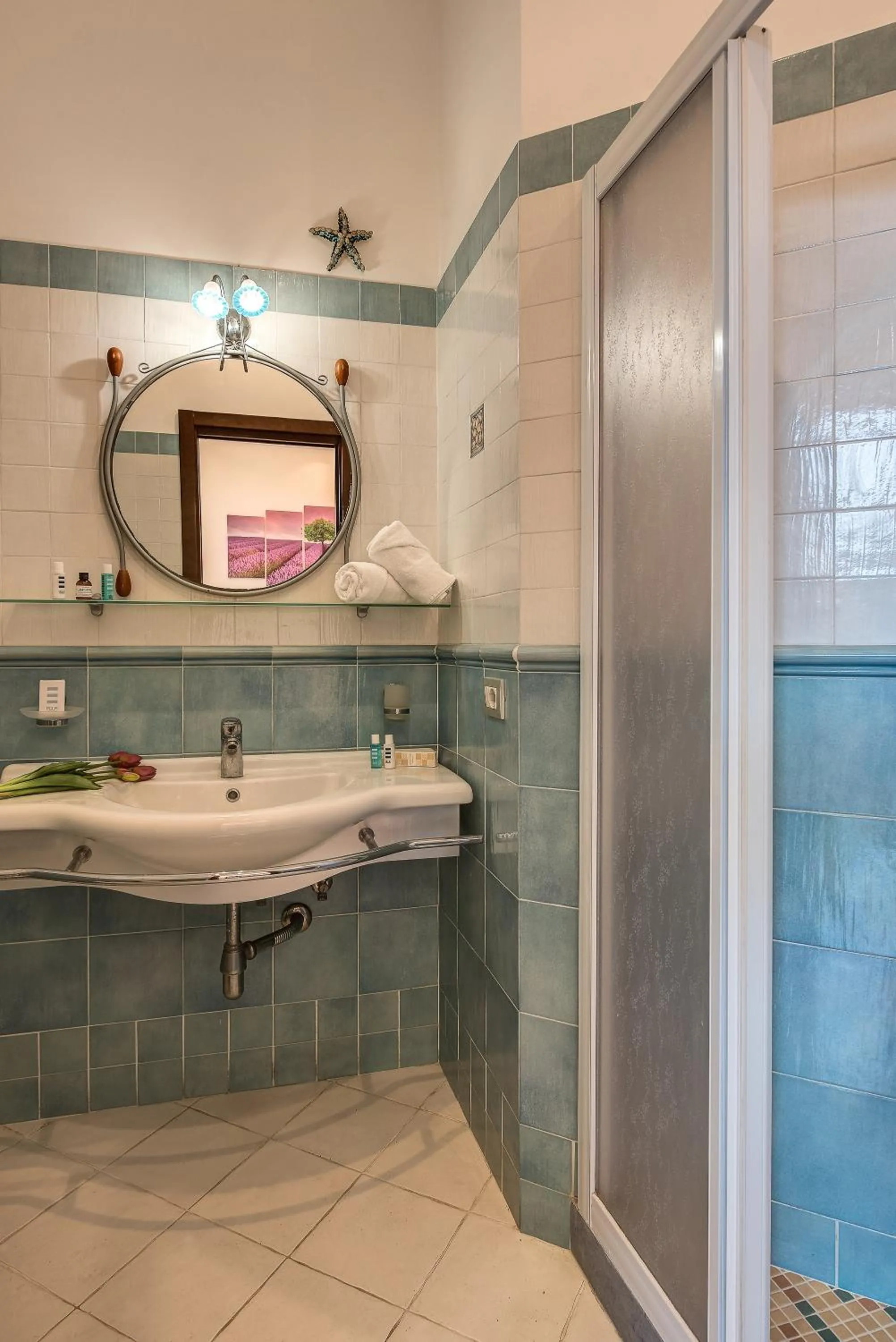 Shower in Rooftop Nerano - Amazing Sea View