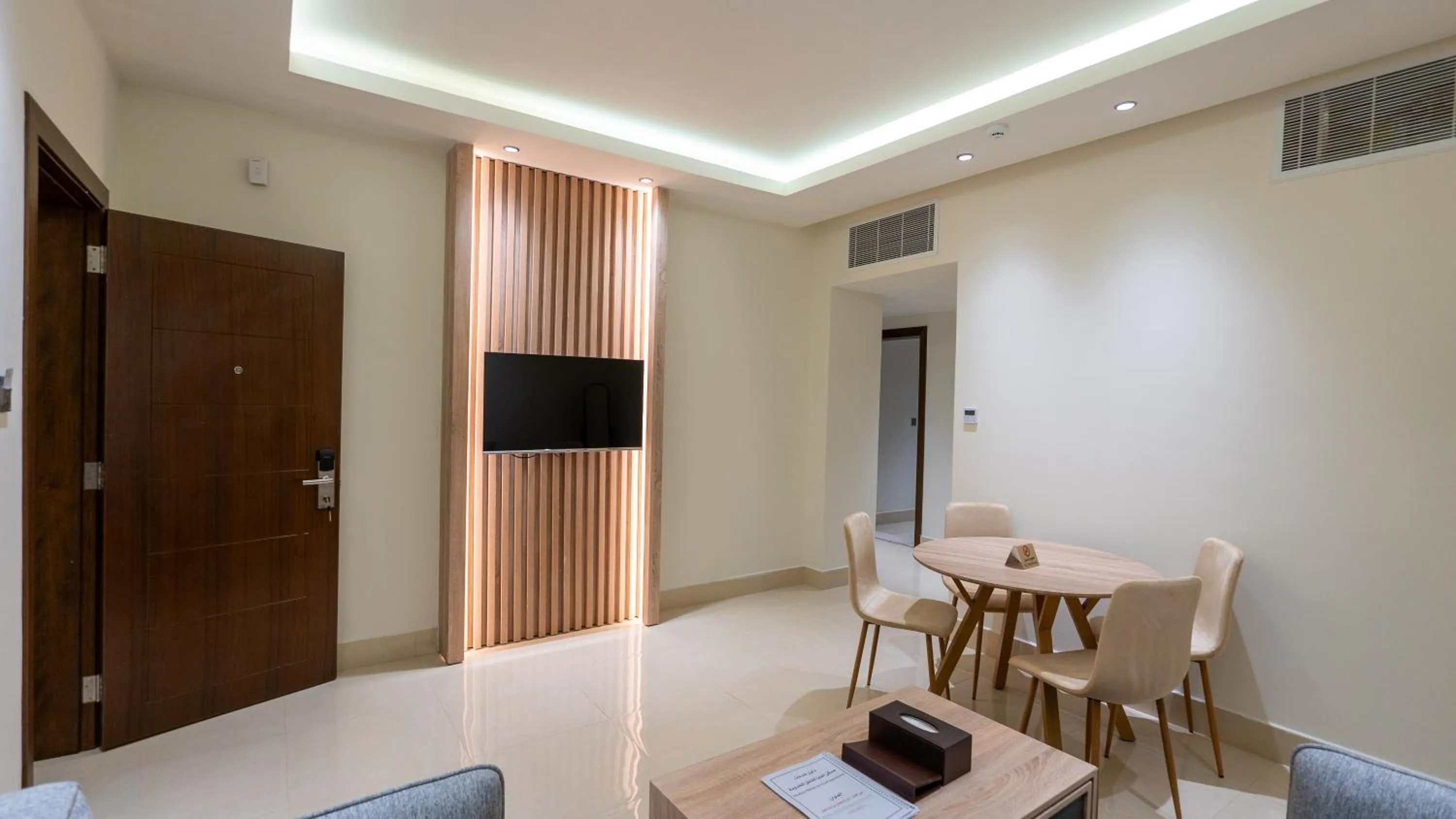 TV and multimedia in Maskan Alolya Serviced Apartment