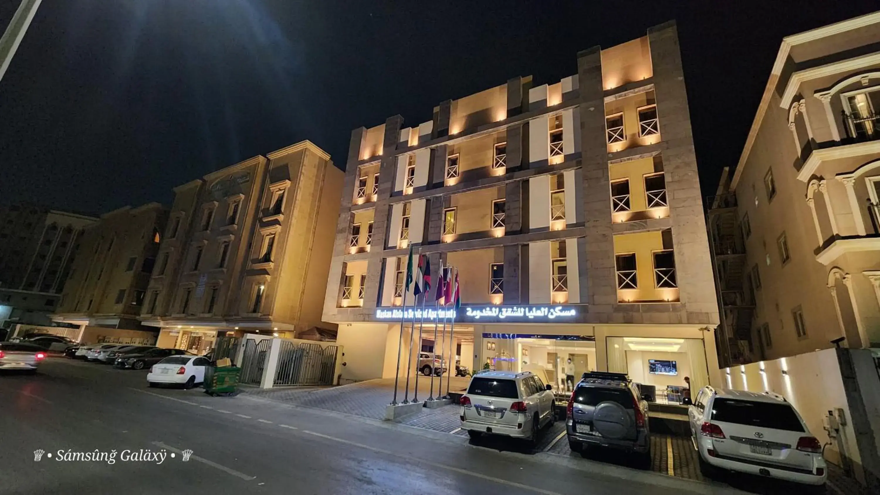 Property building in Maskan Alolya Serviced Apartment Property building in Maskan Alolya Serviced Apartment