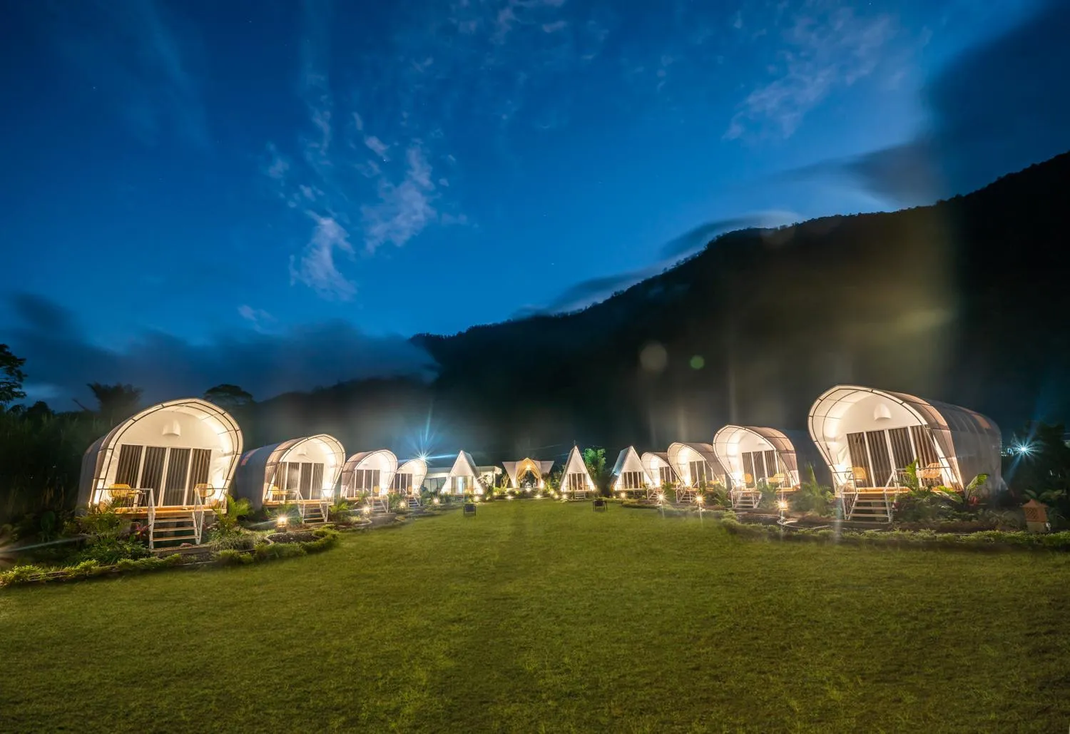 Night in The Dewi Bedugul