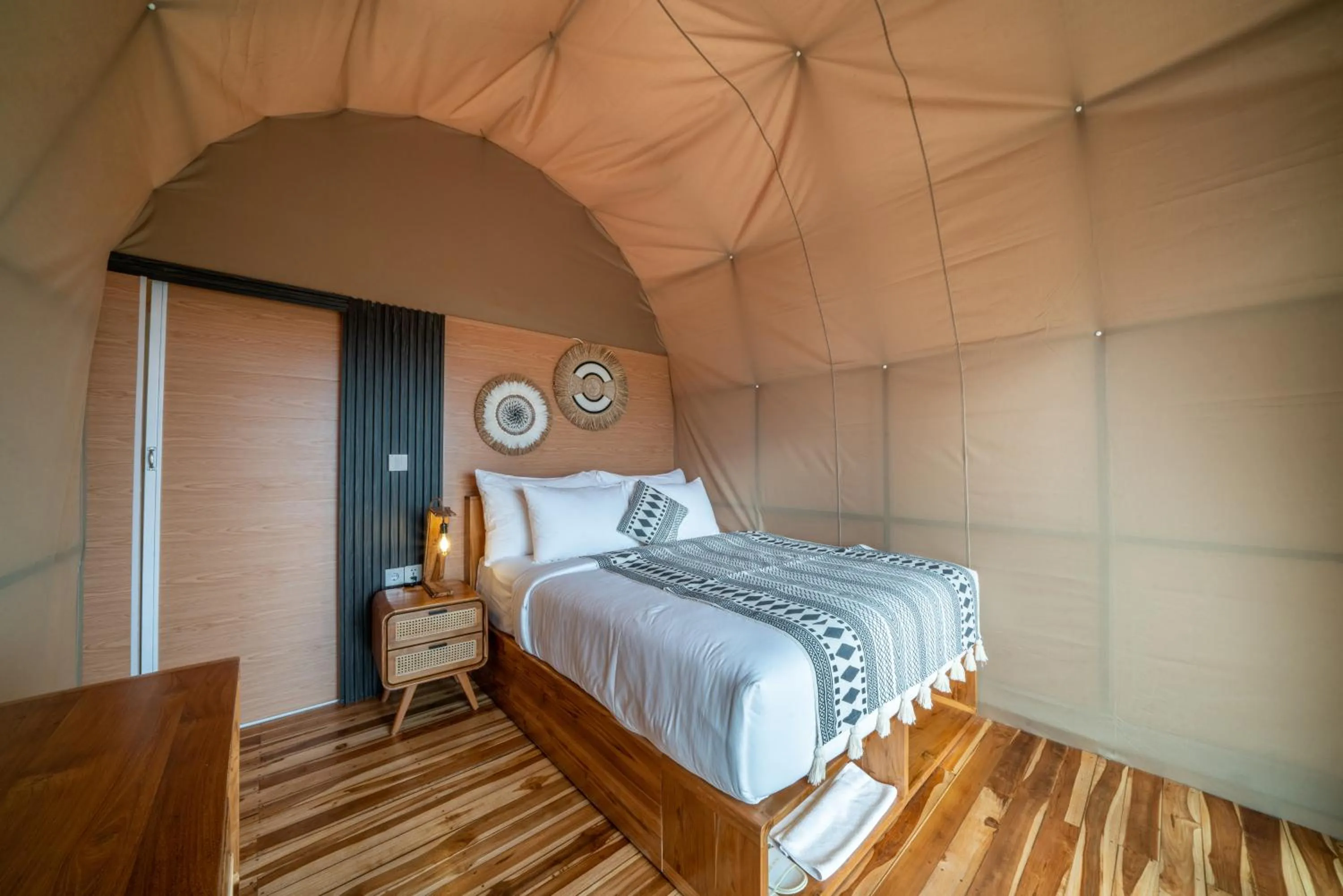 Bed in The Dewi Bedugul