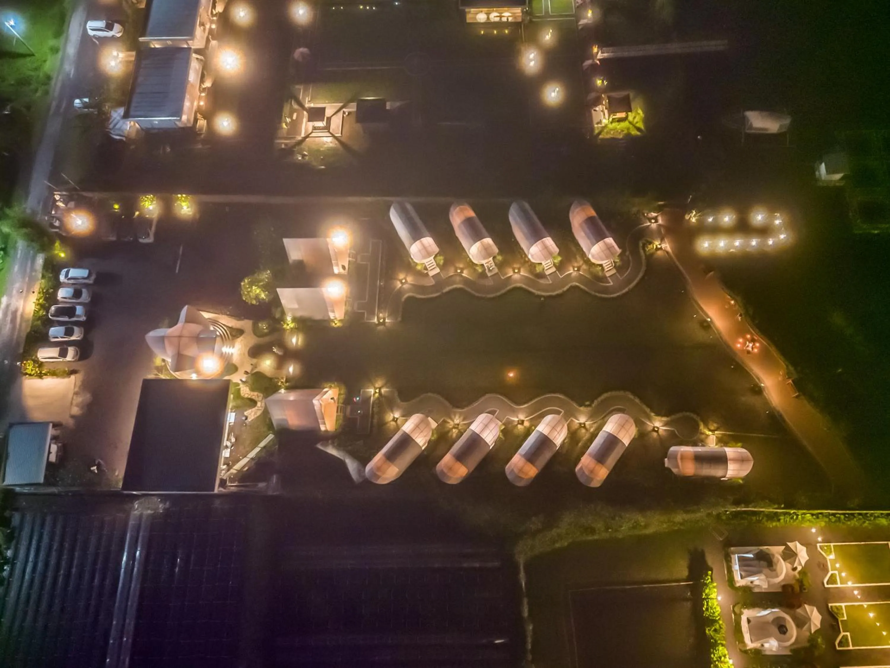 Night in The Dewi Bedugul