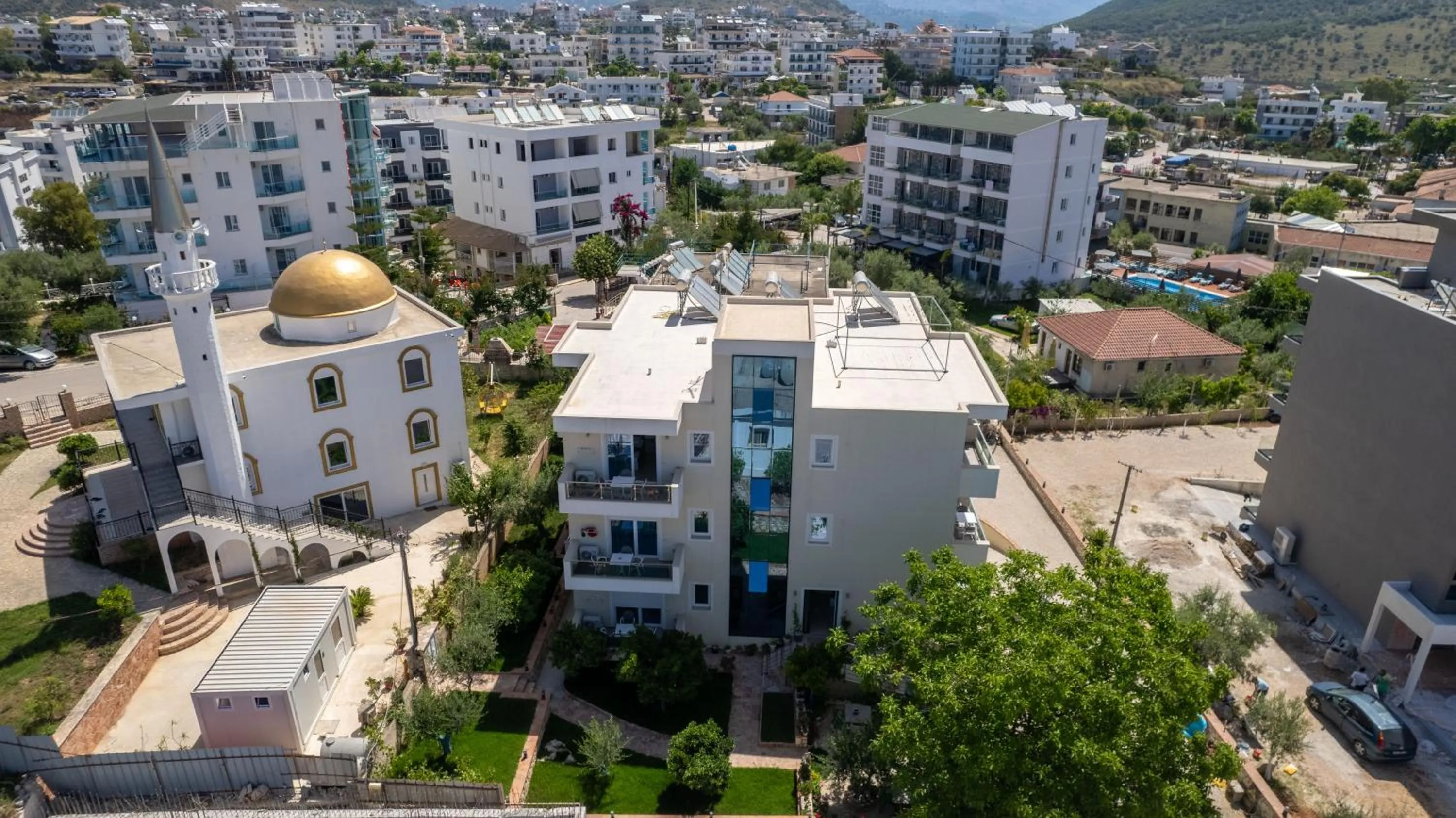 Property building in Golden Hotel