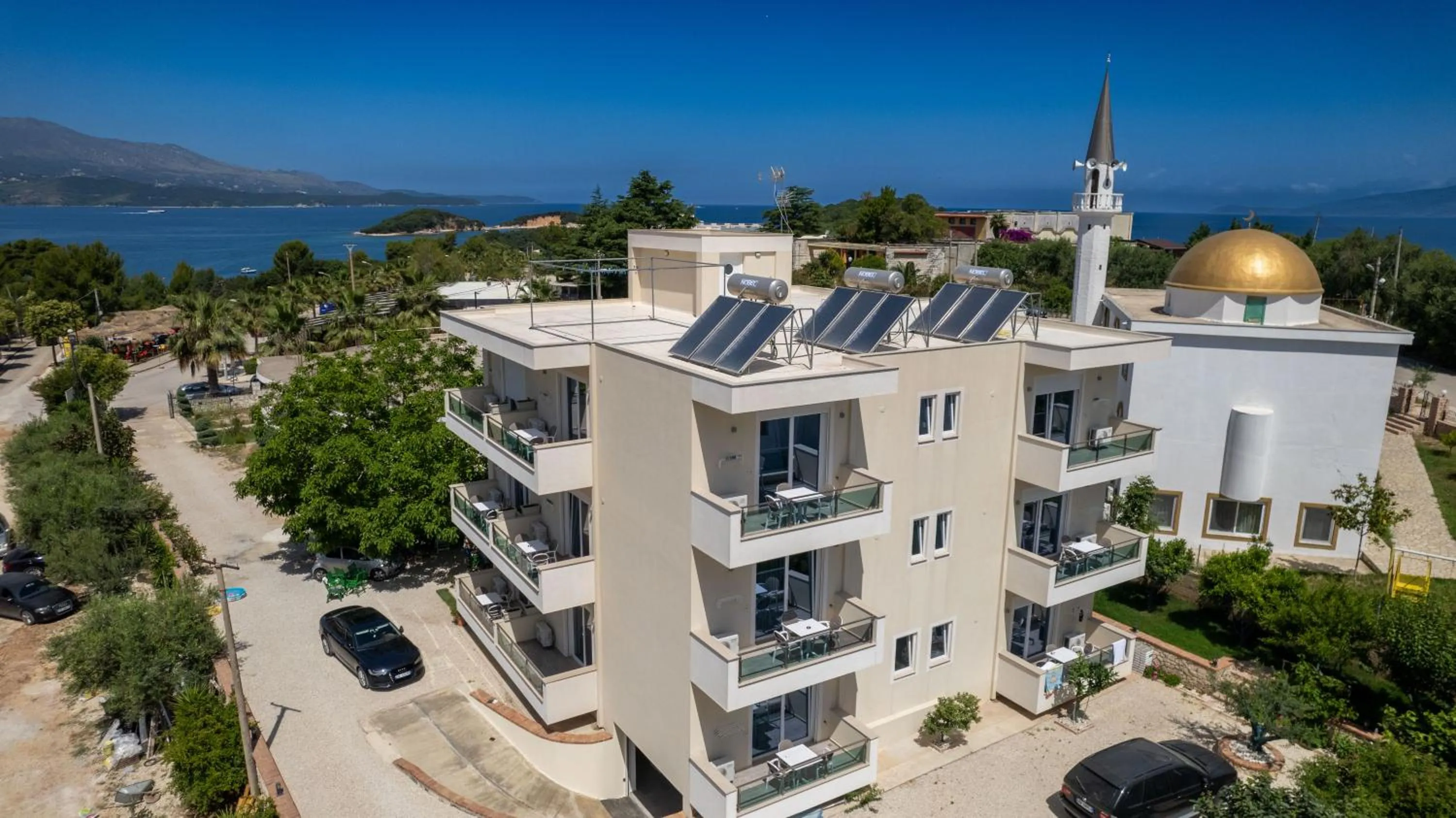 Property building in Golden Hotel