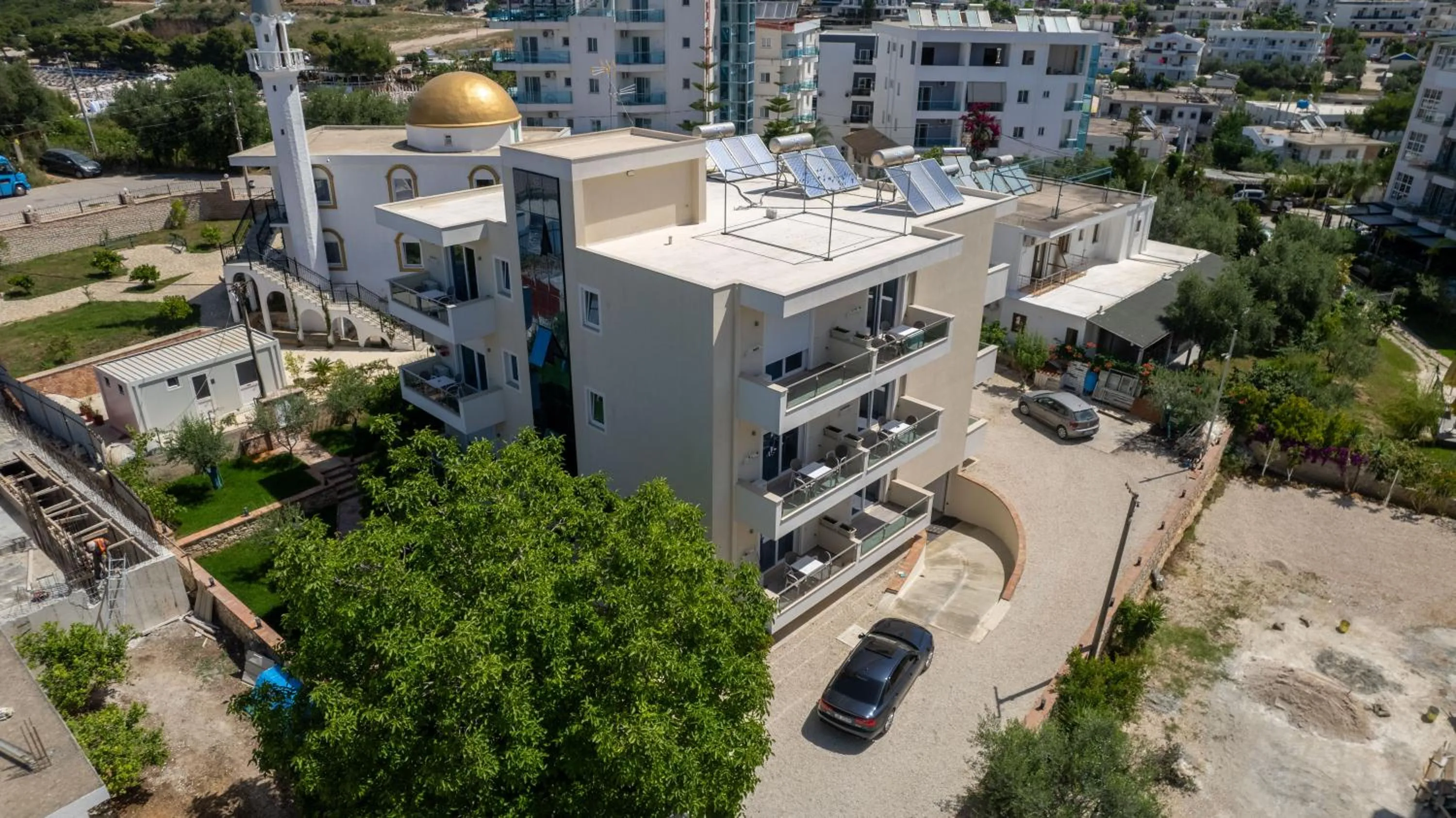 Property building in Golden Hotel