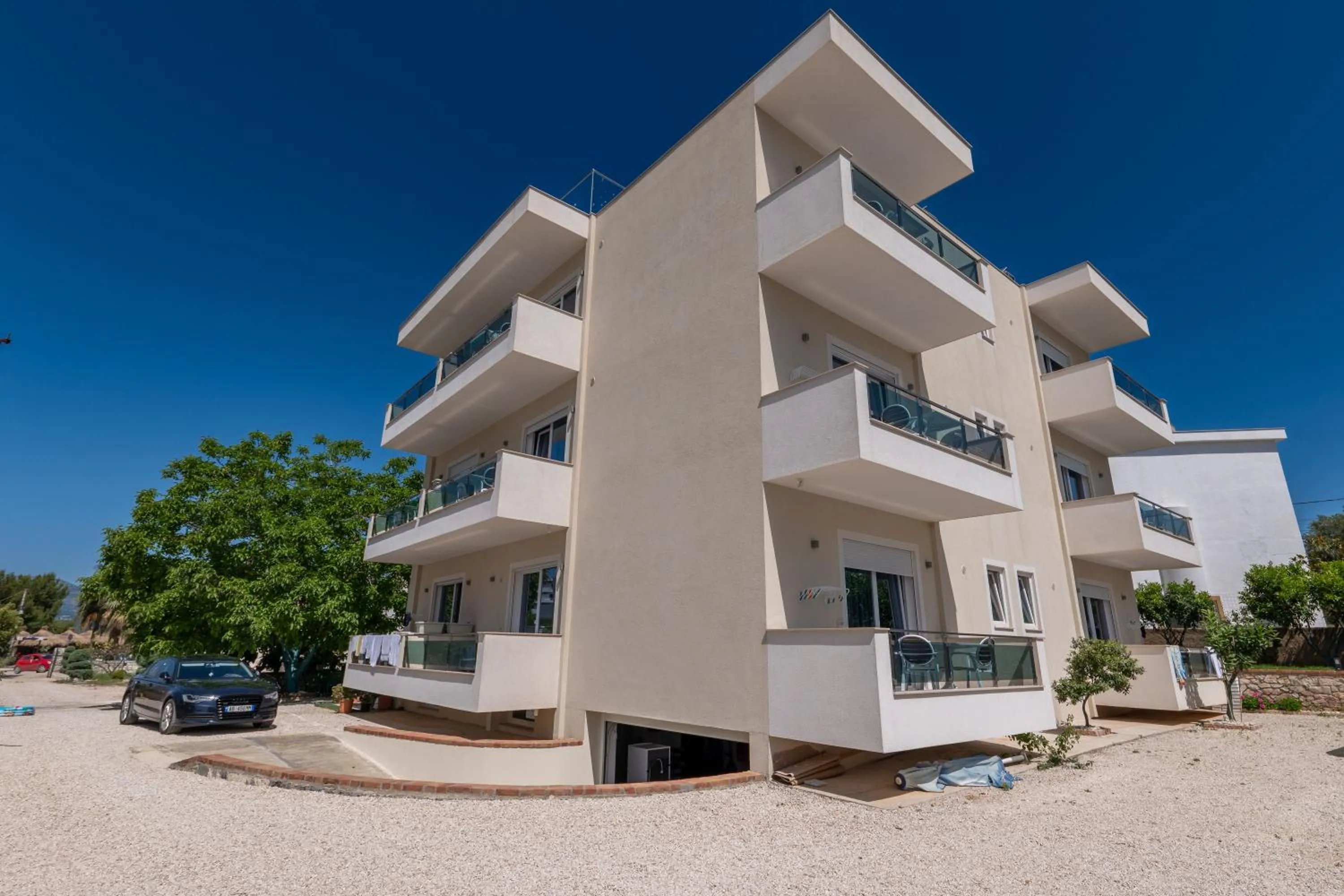 Property building in Golden Hotel