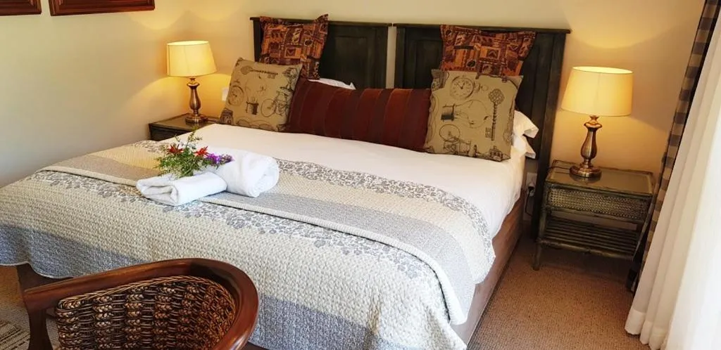 Bed in Hillscapes Guesthouse