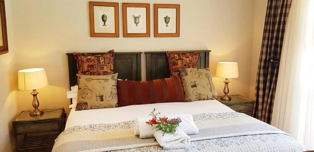 Bed in Hillscapes Guesthouse