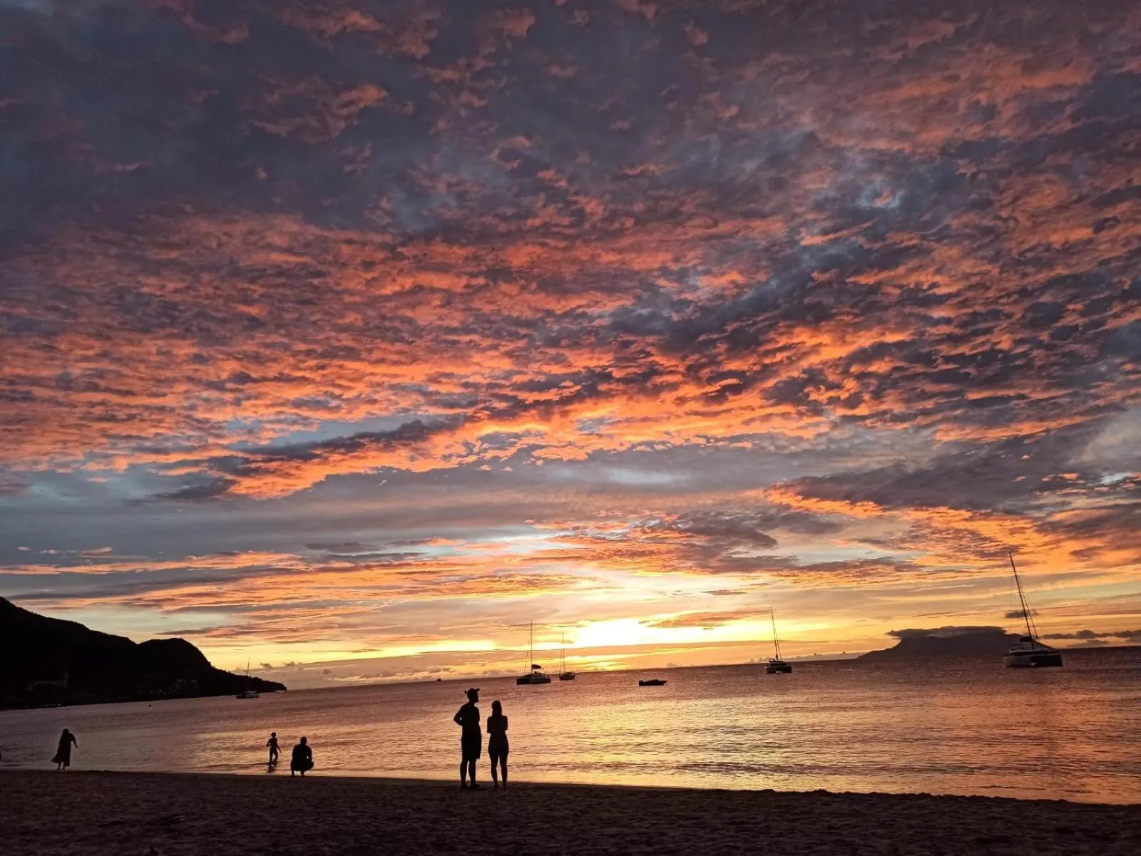 Sunset in Summer Sand Holiday Apartments