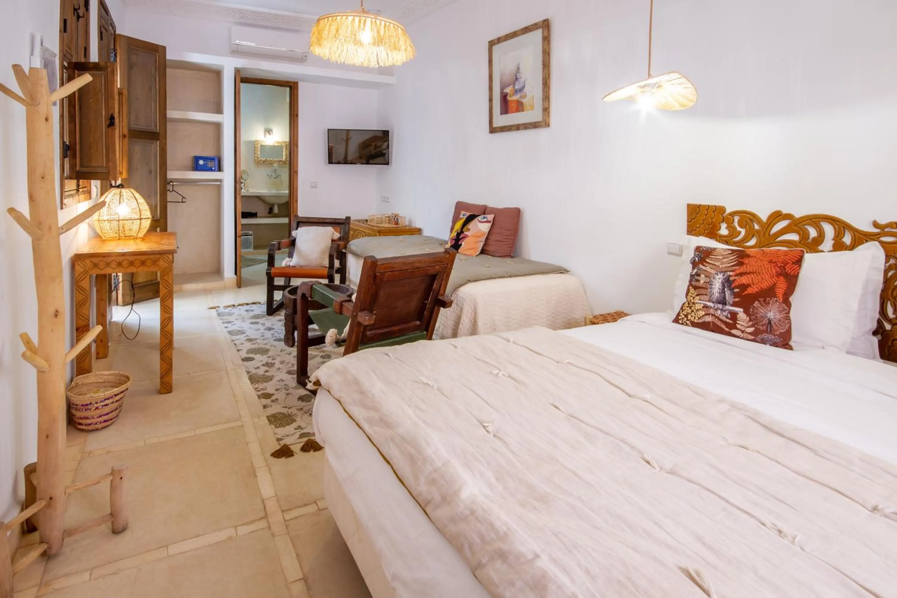 TV and multimedia, Bed in Riad Bab Aljana