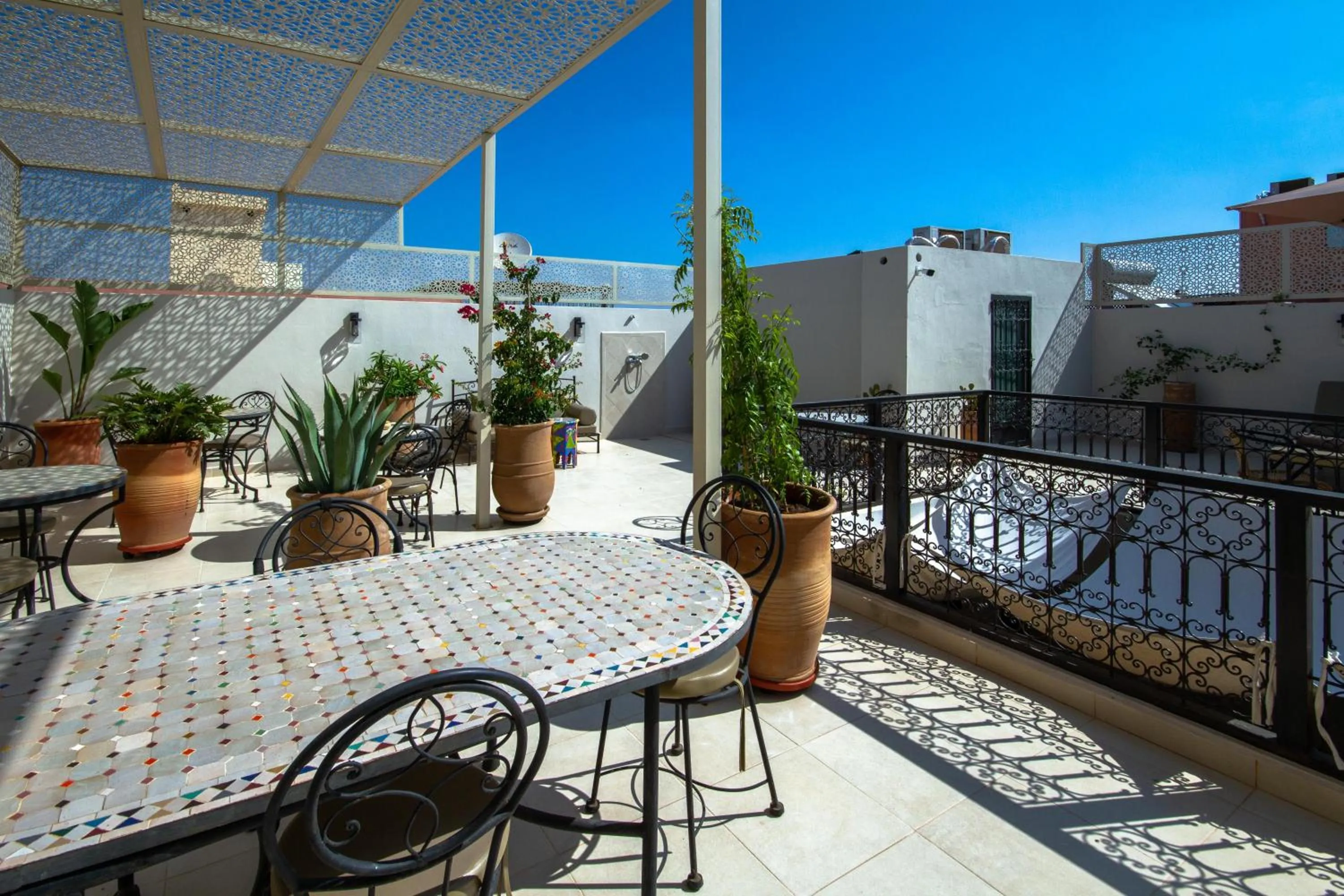 Patio in Riad Bab Aljana