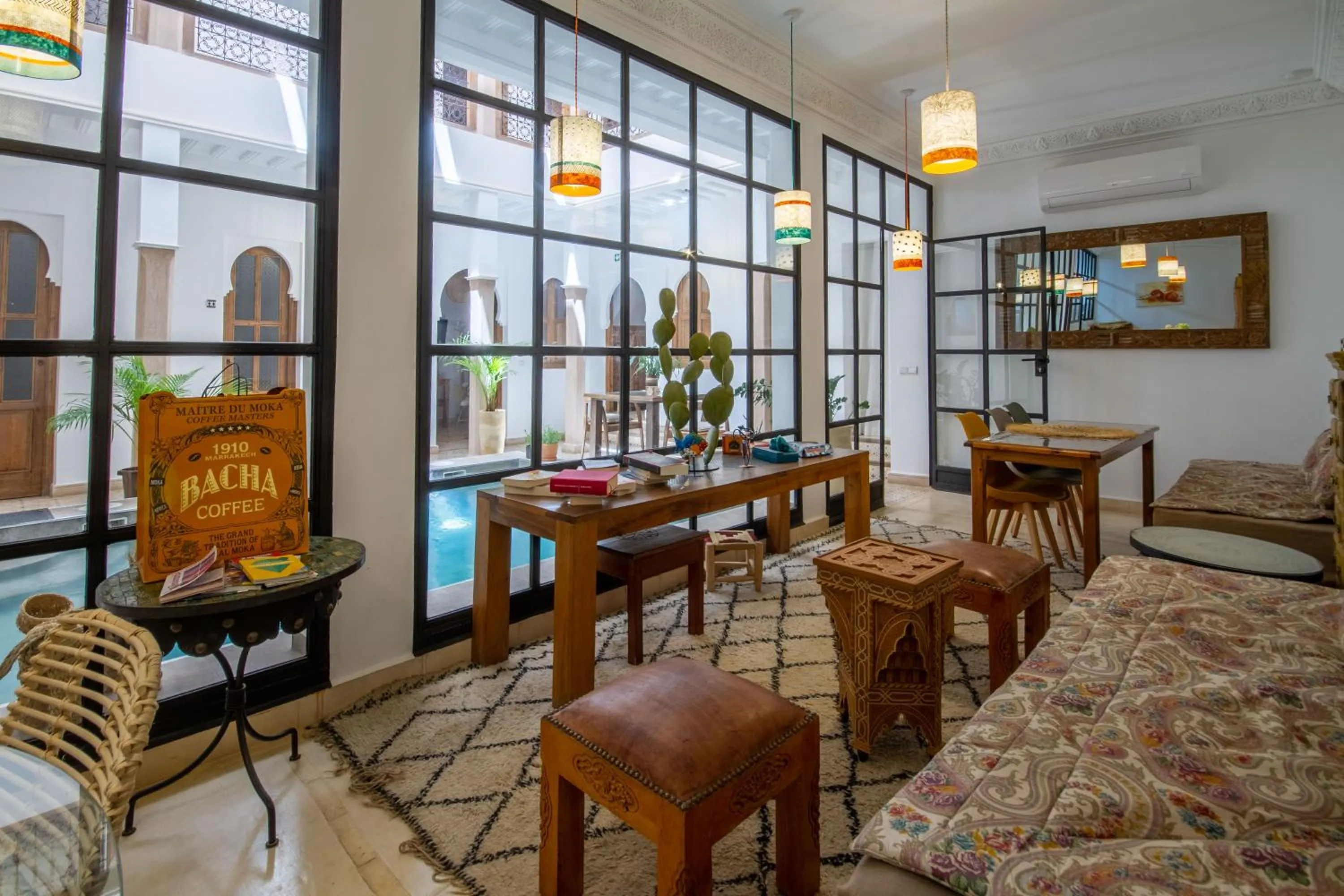 Living room in Riad Bab Aljana