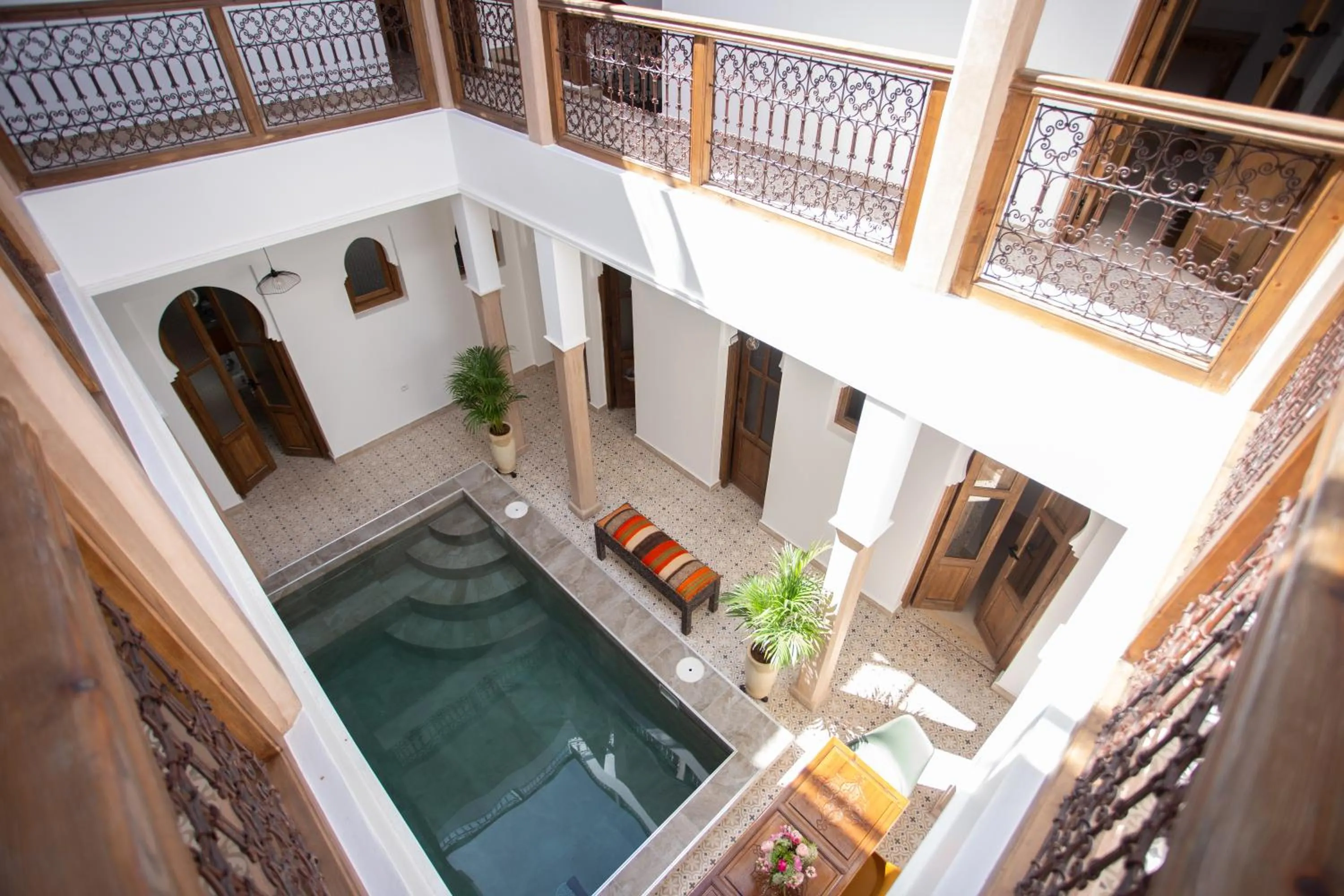Patio in Riad Bab Aljana