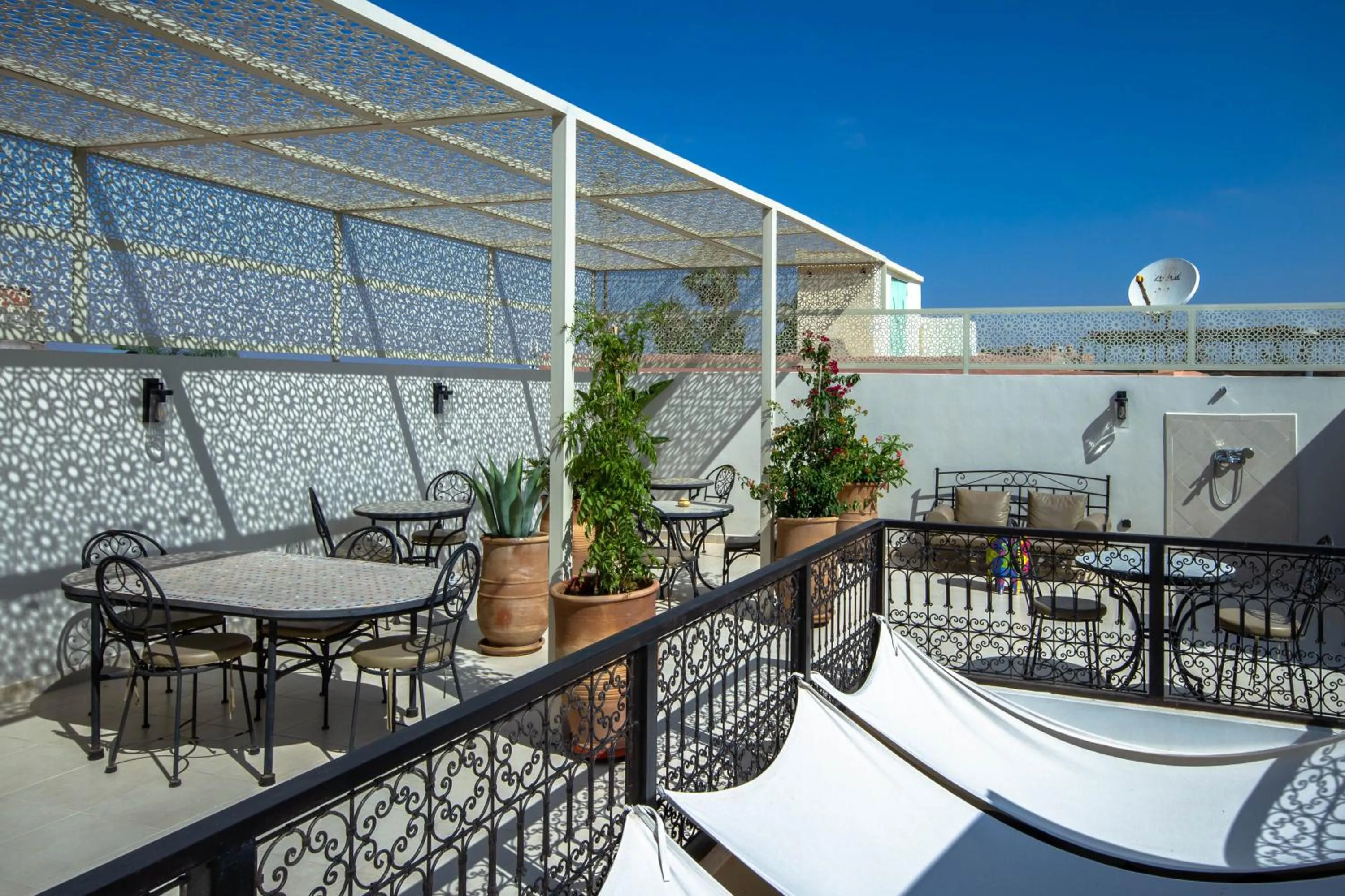 Balcony/Terrace in Riad Bab Aljana