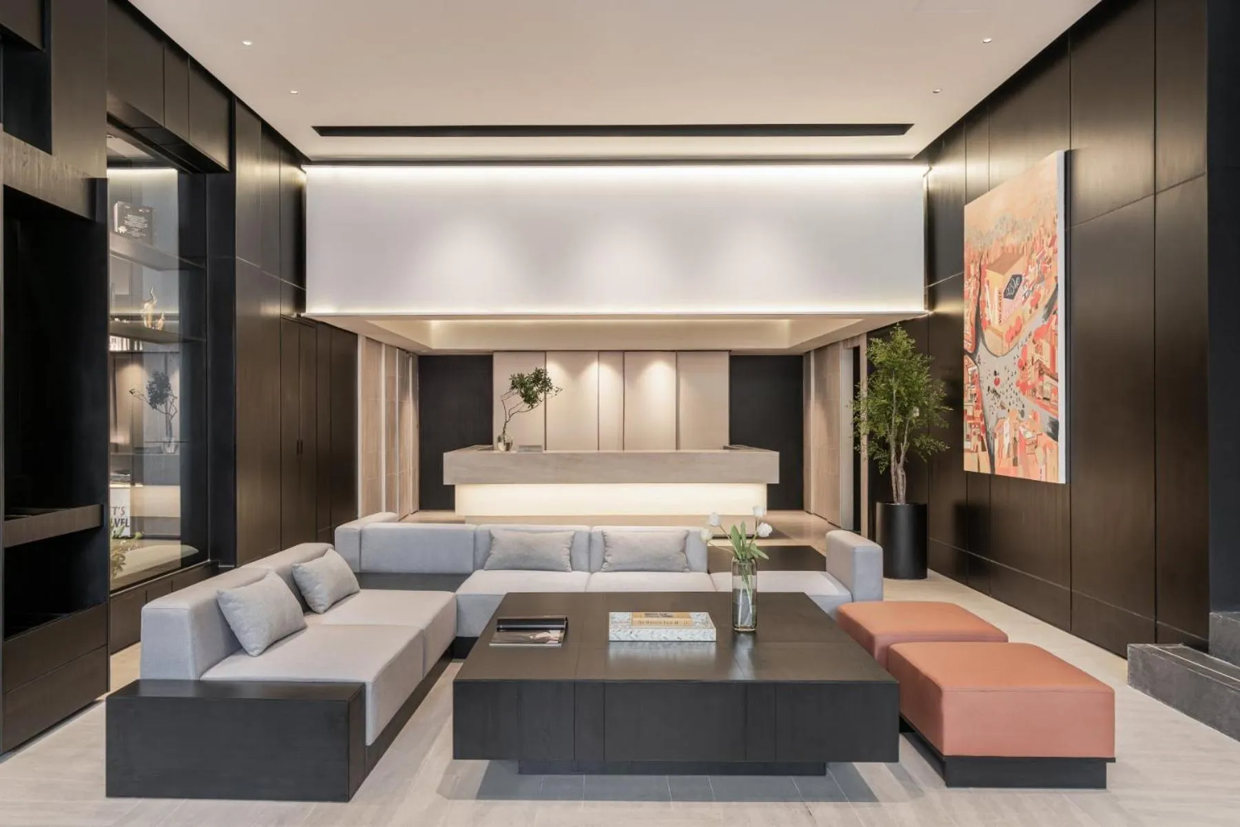 Lobby or reception in M Village Nguyễn Kiệm - Cosmo Airport Hotel