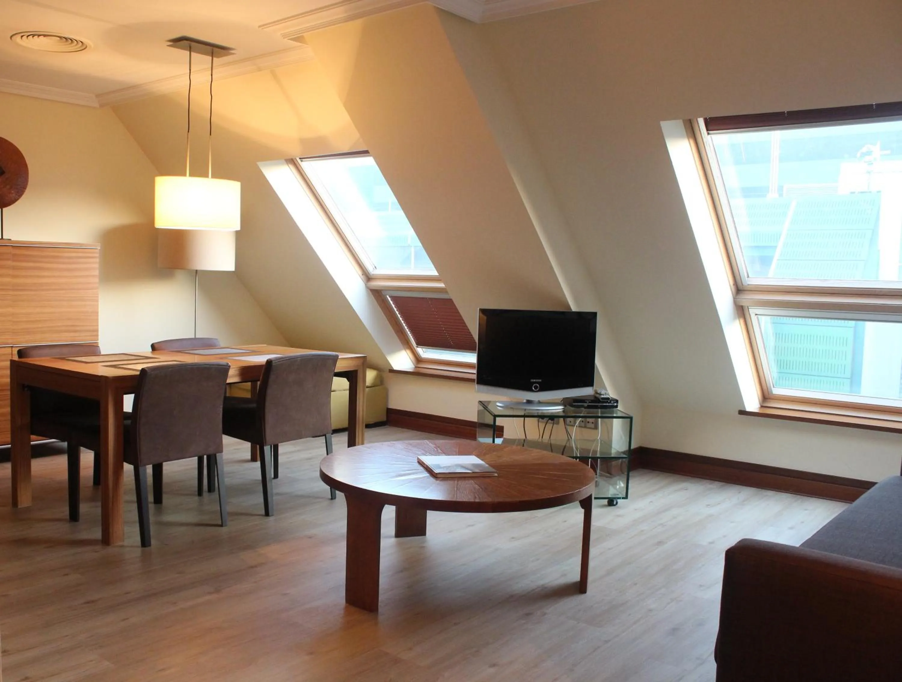 Living room in Santiago Apartments Bilbao