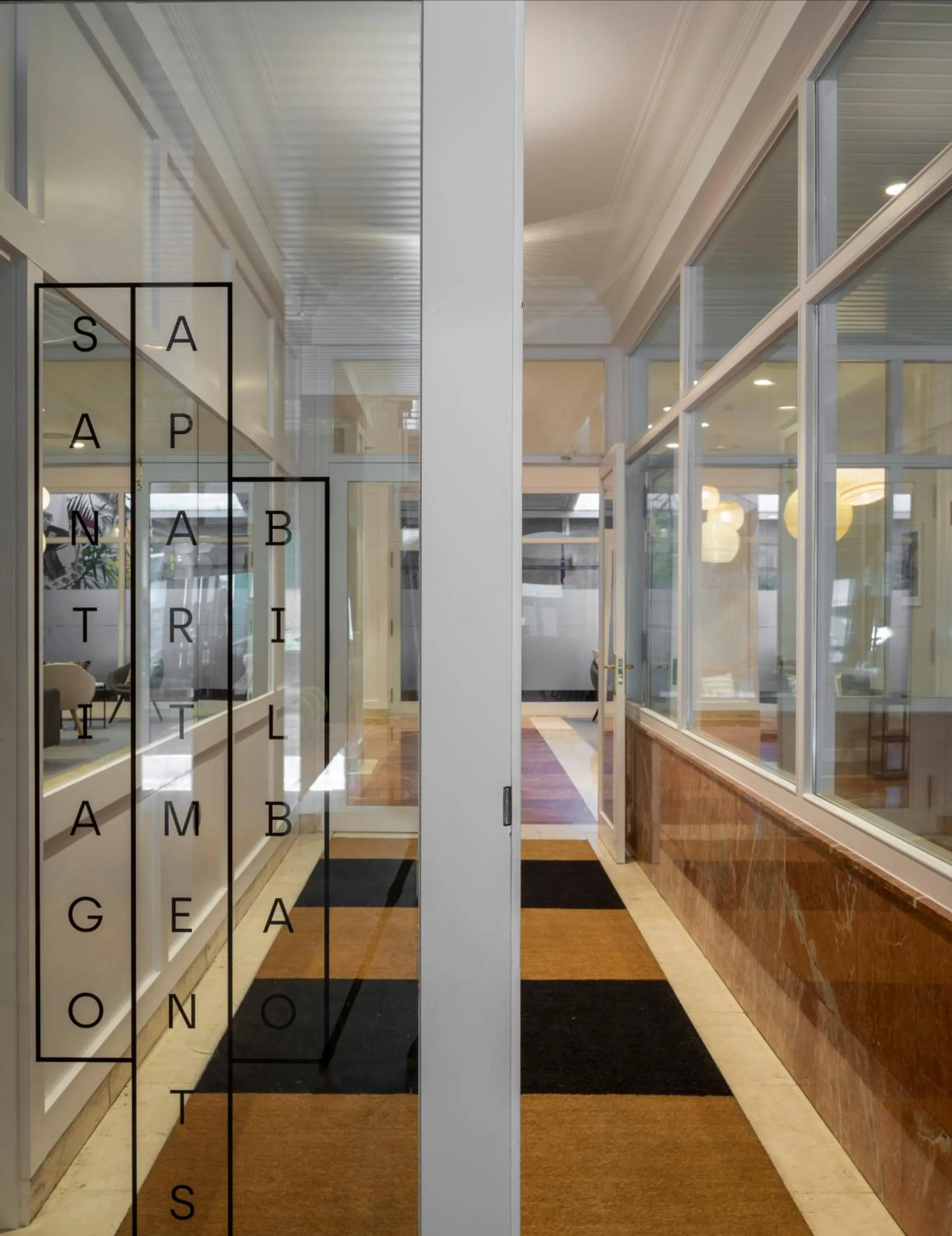 Facade/entrance in Santiago Apartments Bilbao