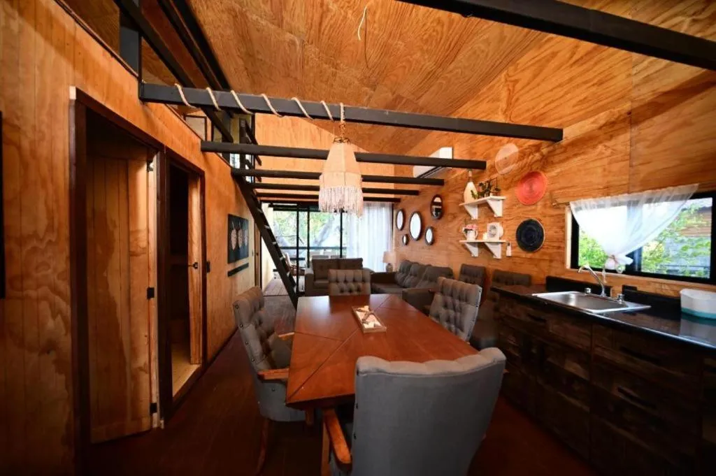 Living room in Hotel cabañas yyukkai