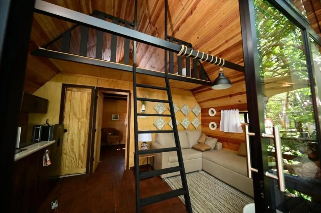 Living room in Hotel cabañas yyukkai