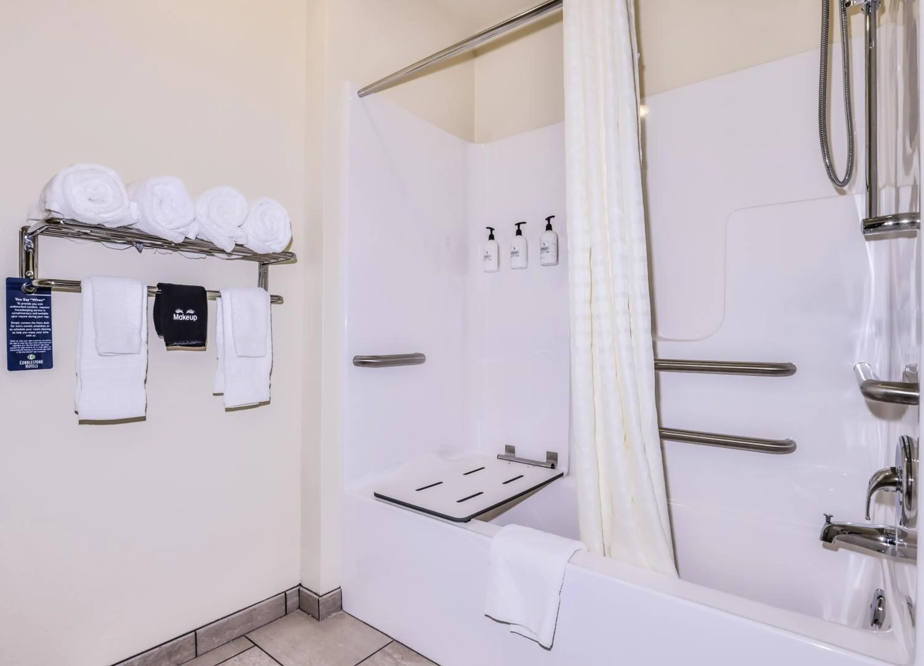 Bathroom in Cobblestone Hotel & Suites - Rhinelander