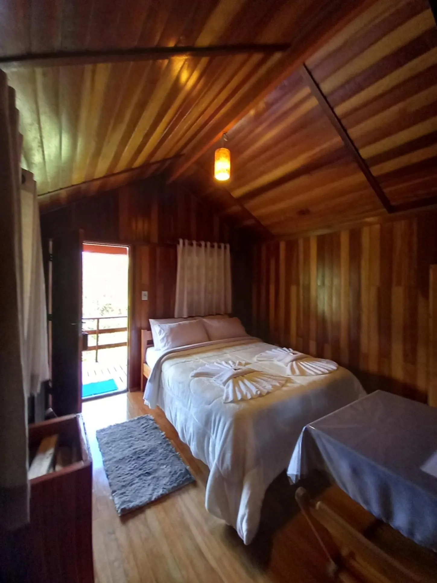 Photo of the whole room, Bed in Pousada Som das Aguas