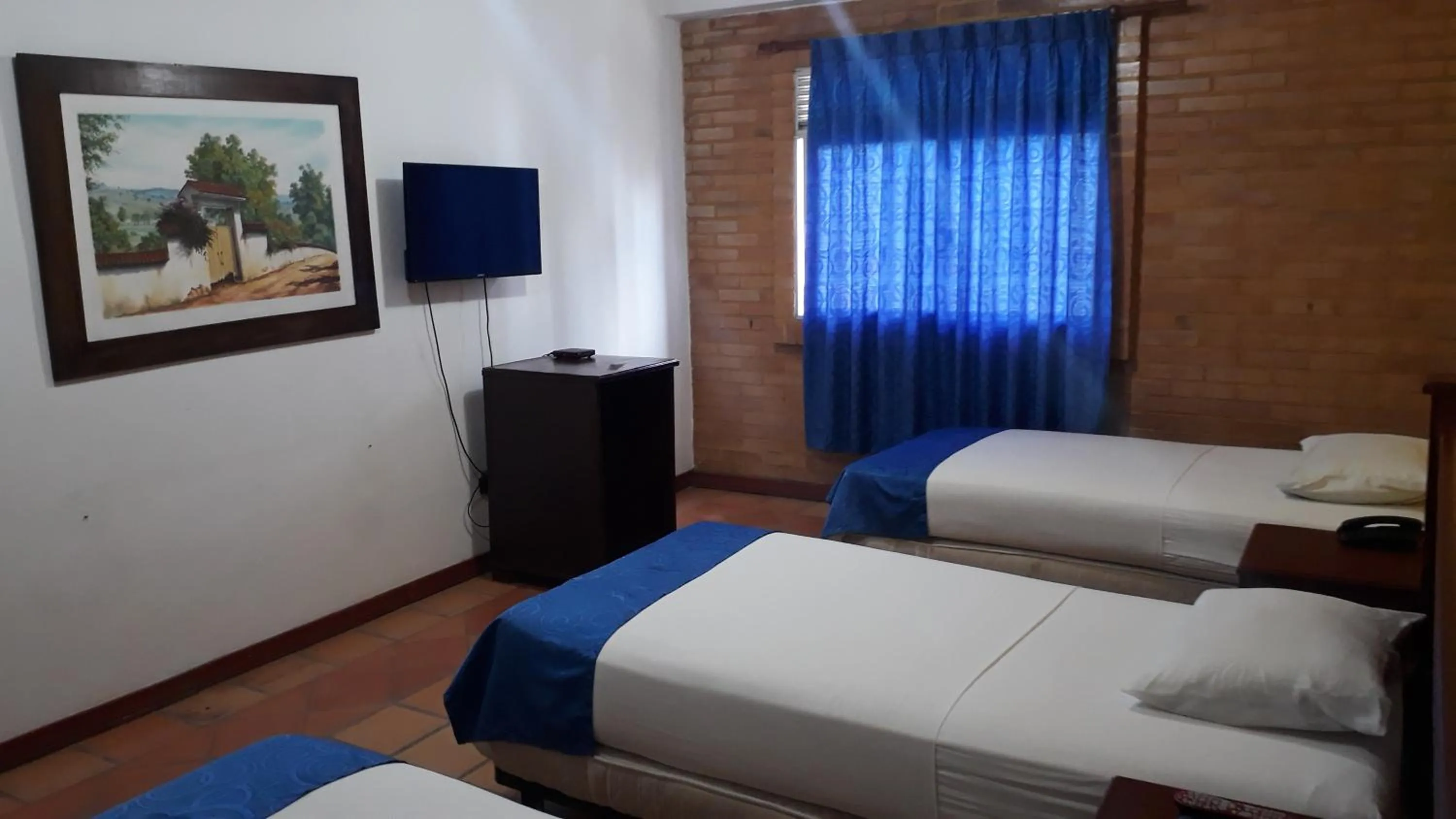 Bed in Hotel Castillo Real