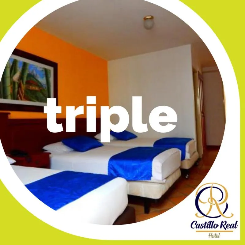 Bed in Hotel Castillo Real