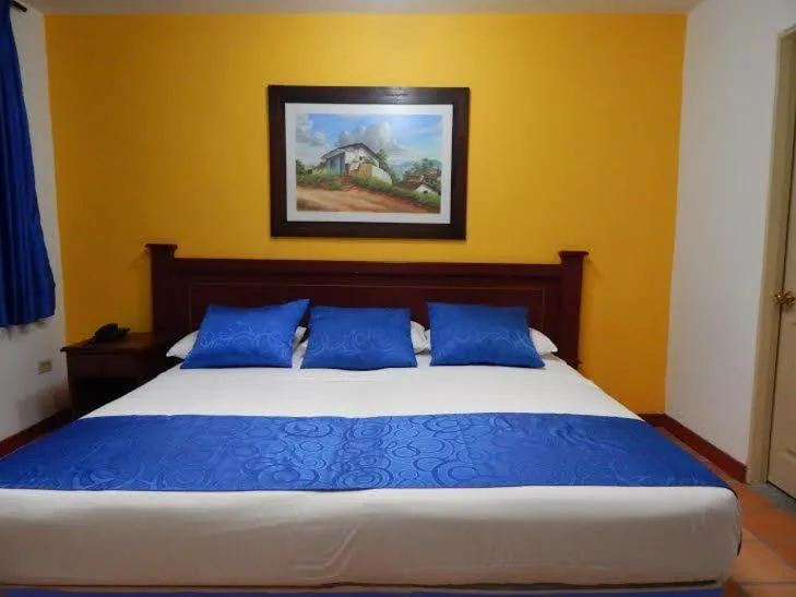 Bed in Hotel Castillo Real