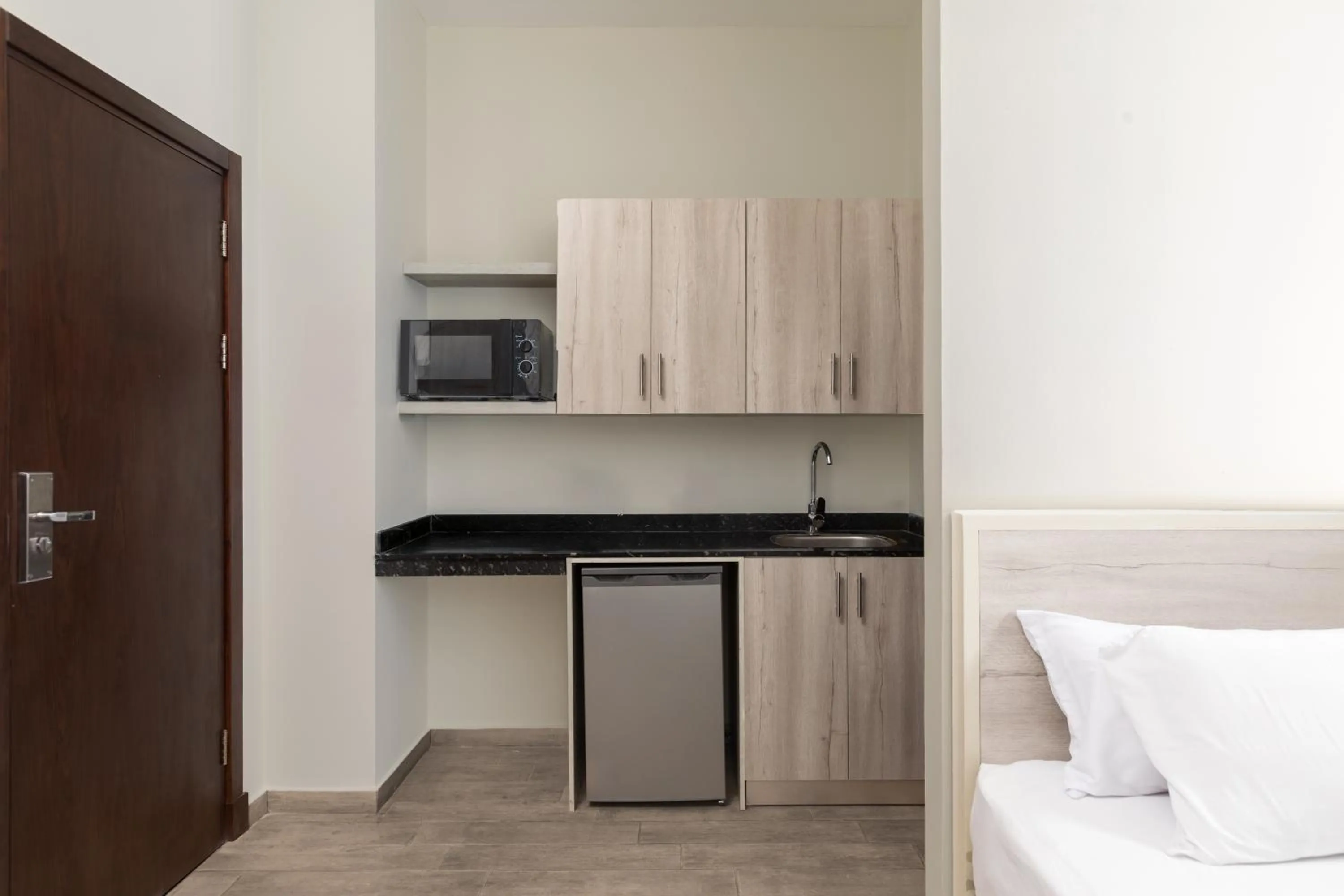 Kitchen or kitchenette in Sleep Inn Apart-Hotel