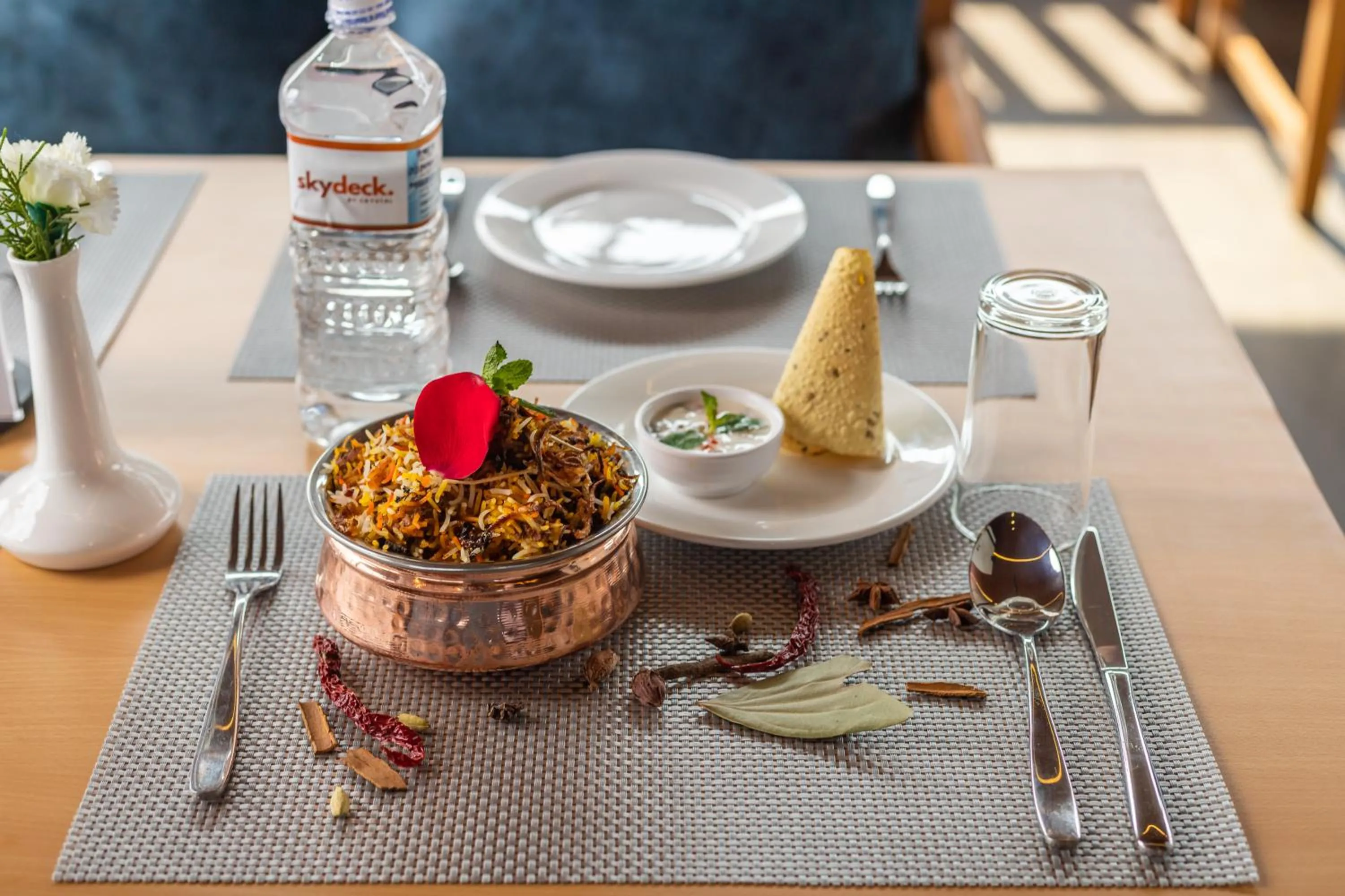 Food in Hotel Crystal Pashupati